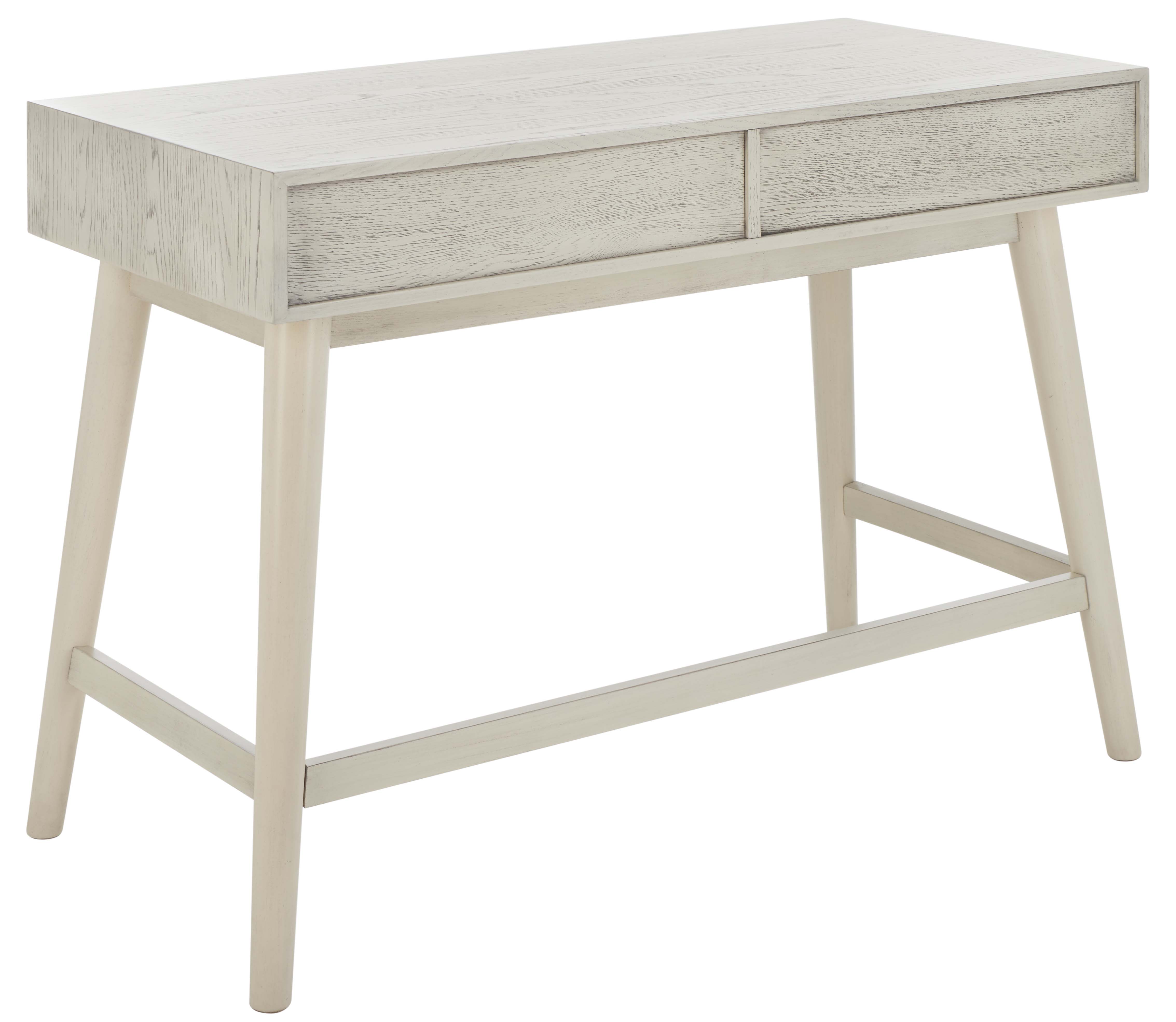 Scully 3 Drawer Desk | Safavieh - White Wash