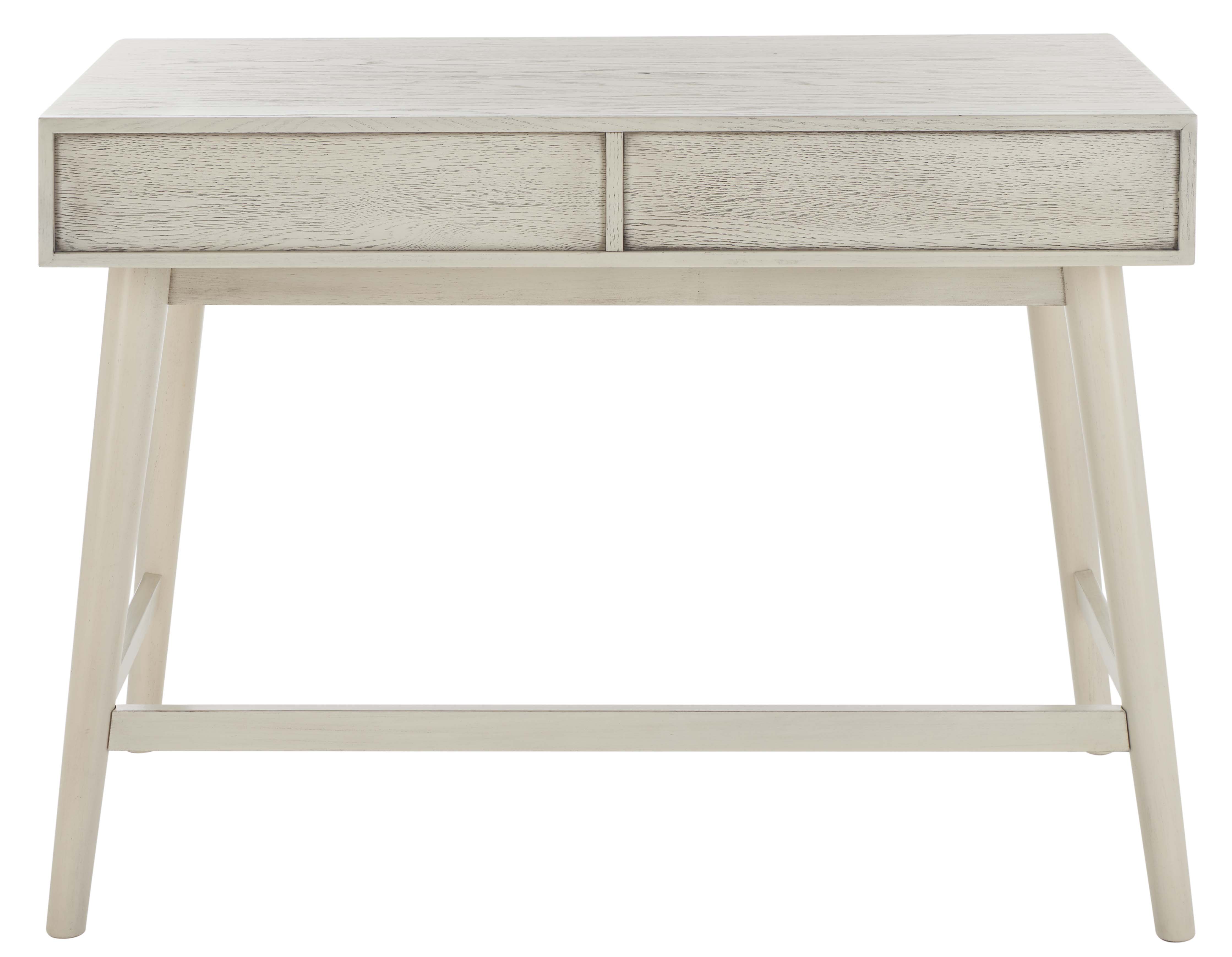 Scully 3 Drawer Desk | Safavieh - White Wash