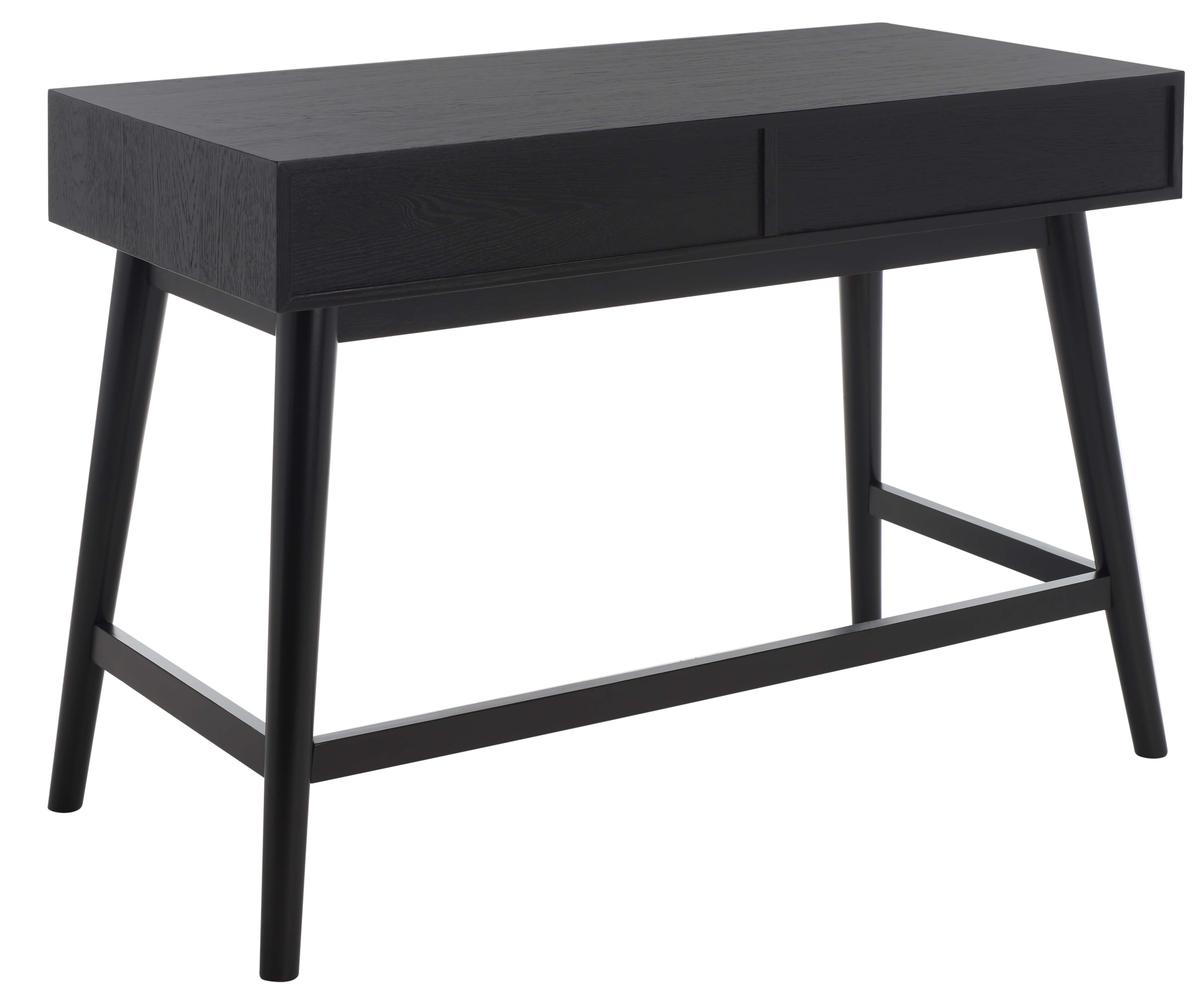 Scully 3 Drawer Desk | Safavieh - Black