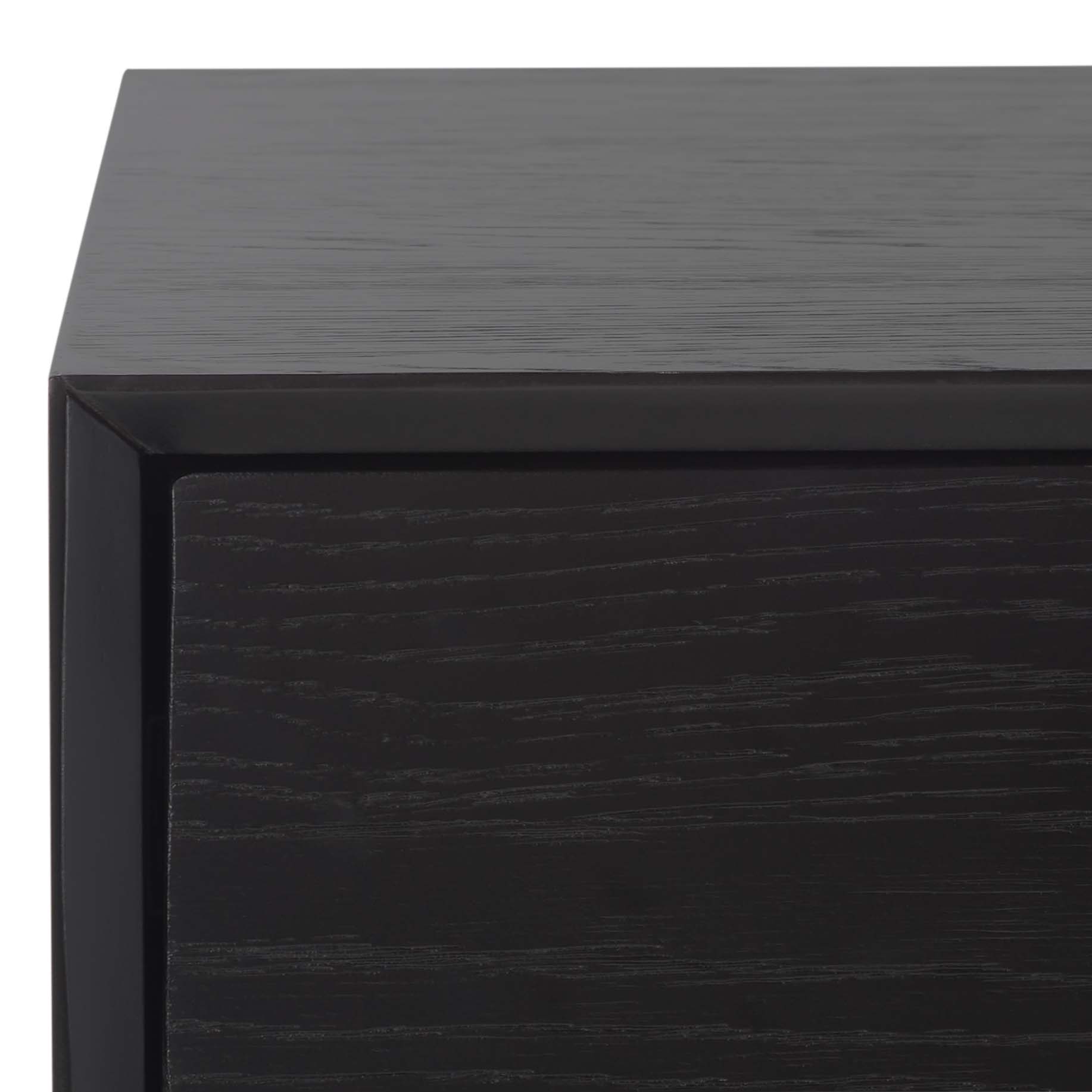 Scully 3 Drawer Desk | Safavieh - Black