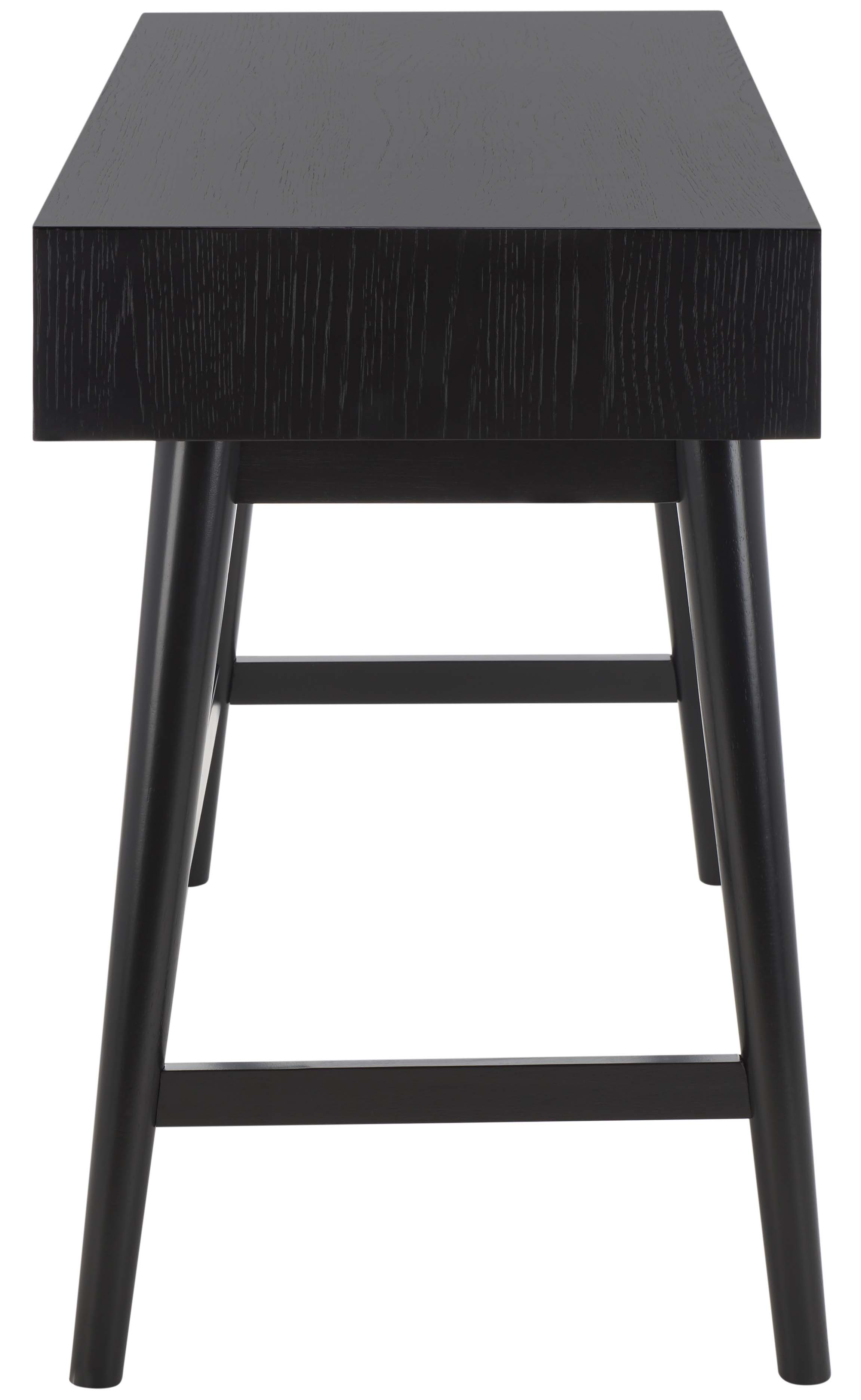 Scully 3 Drawer Desk | Safavieh - Black