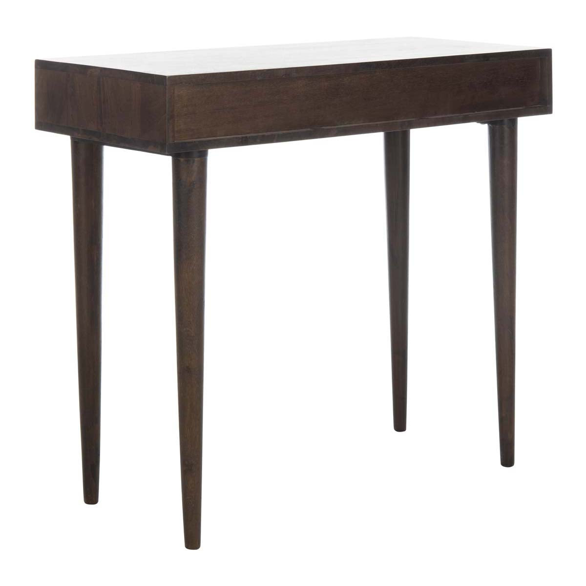 Zinnia Desk | Safavieh - Walnut/Mango Wood