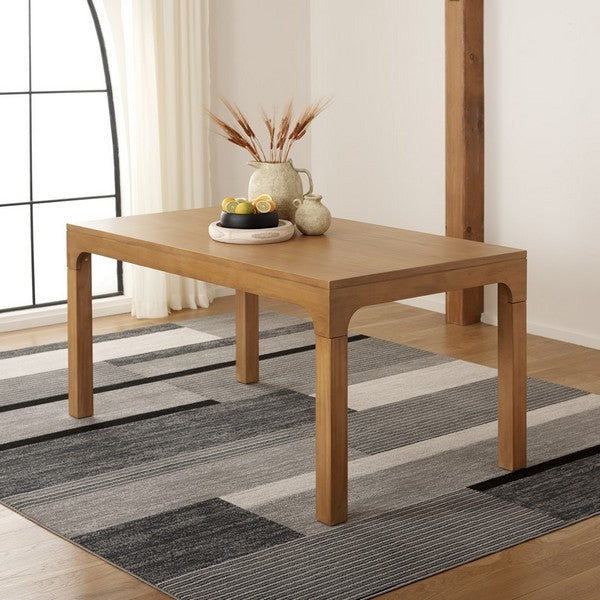 Gael Rectangle Dining Table, DTB5001 | Safavieh - Natural