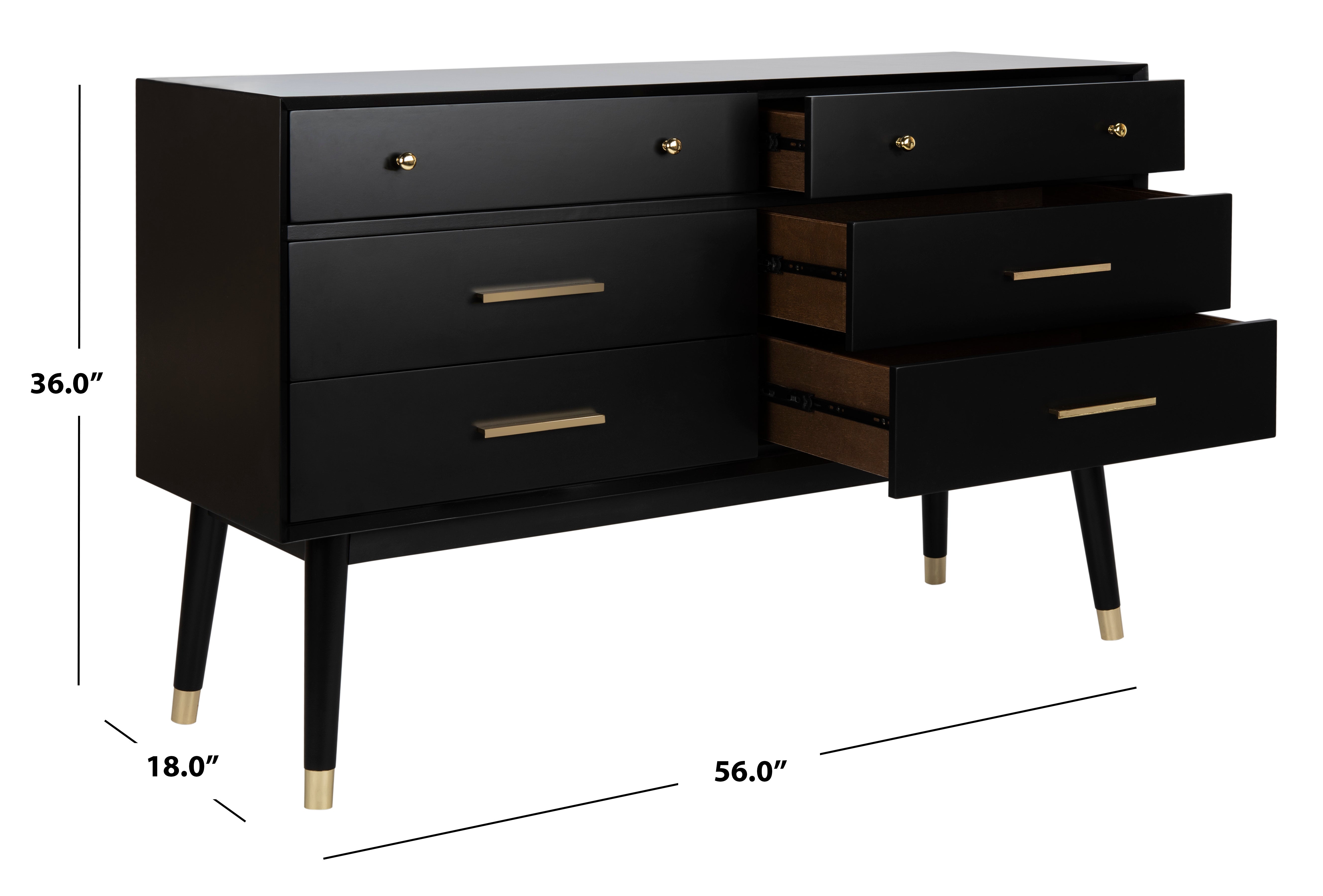 BLACK / BRASS