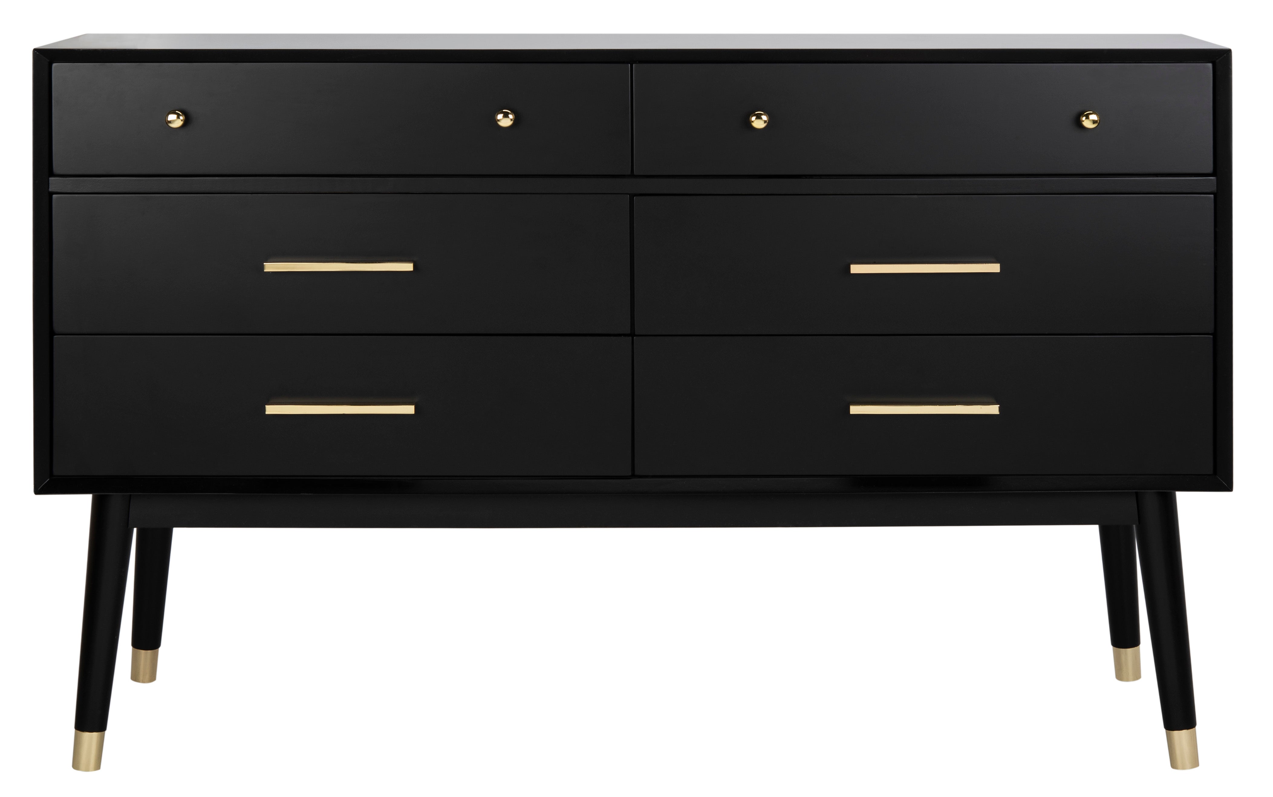 BLACK / BRASS