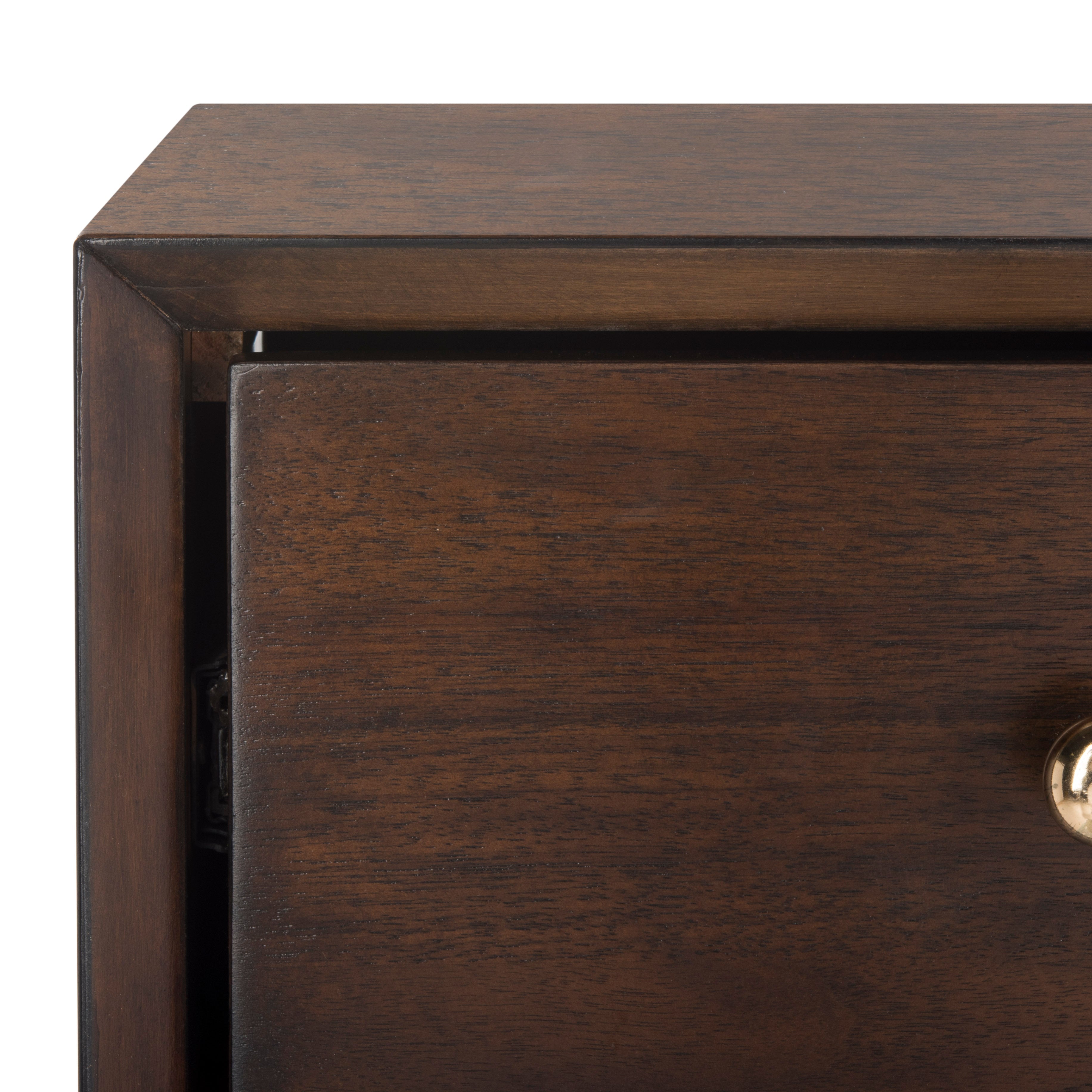 WALNUT / BRASS