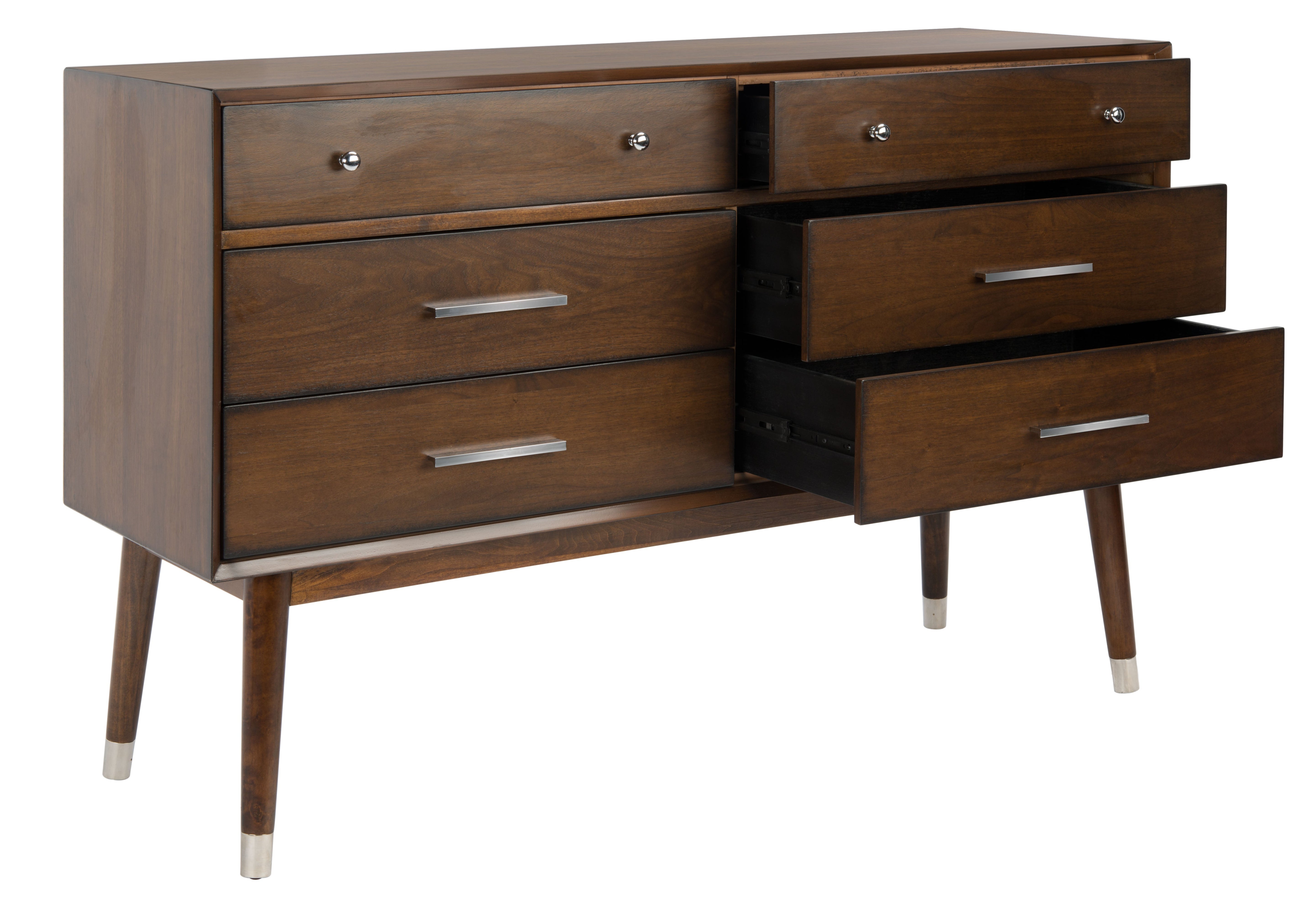 SILVER / WALNUT
