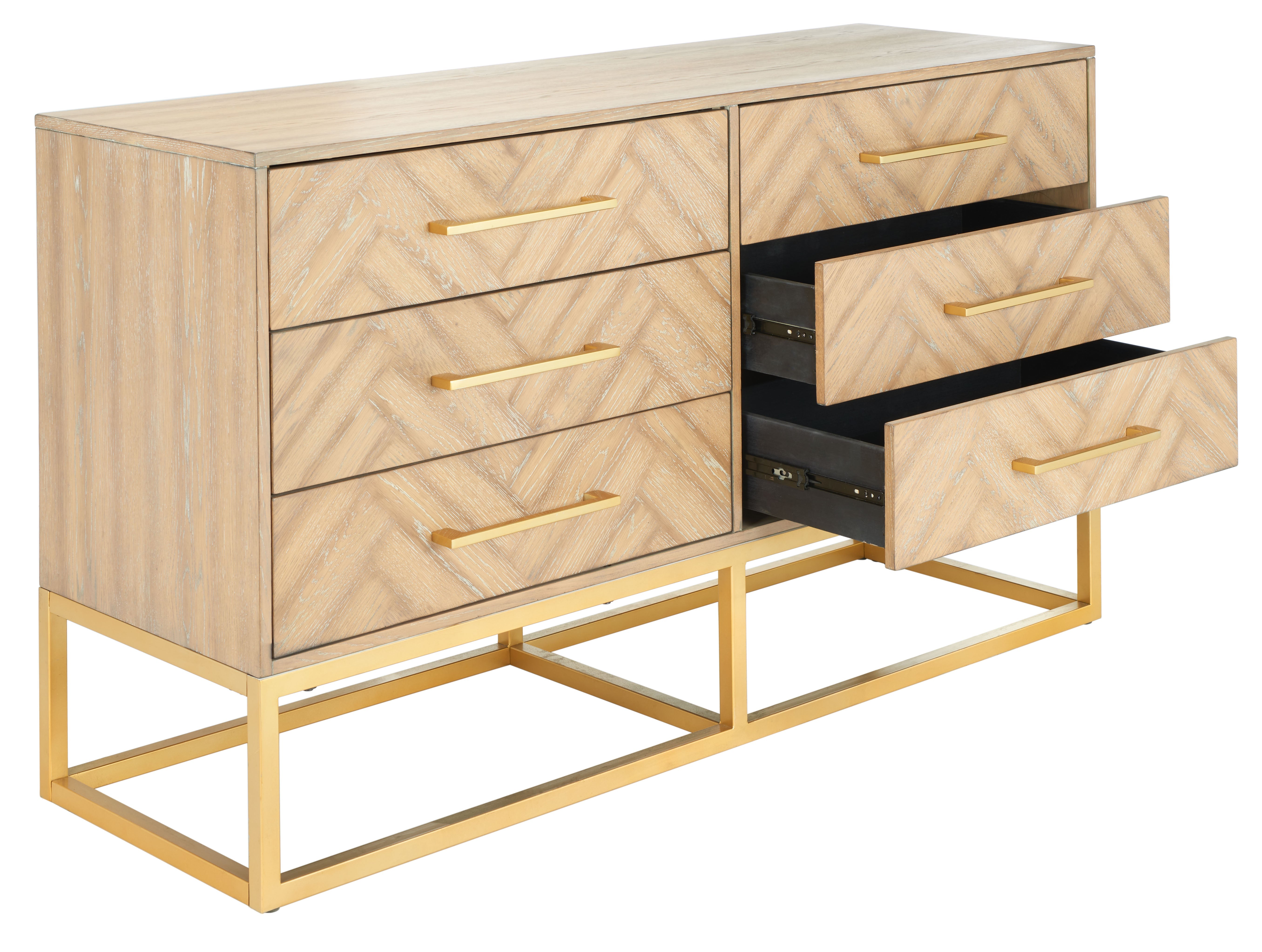 RUSTIC OAK / GOLD
