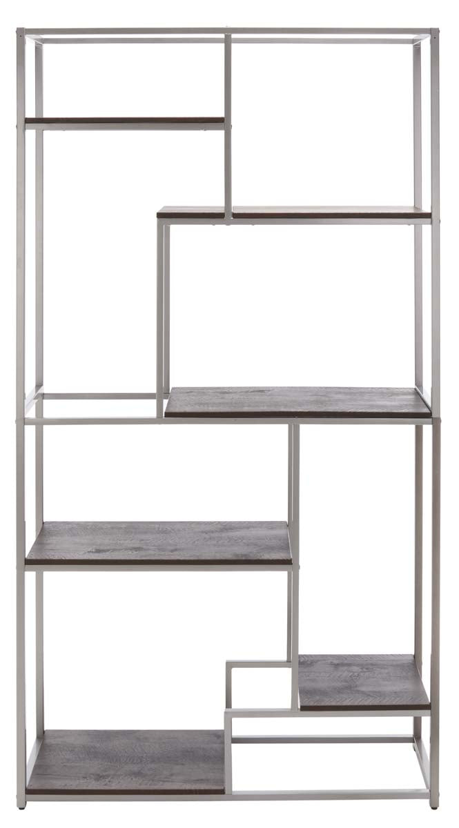 Rege 6 Shelf Etagere | Safavieh - Silver