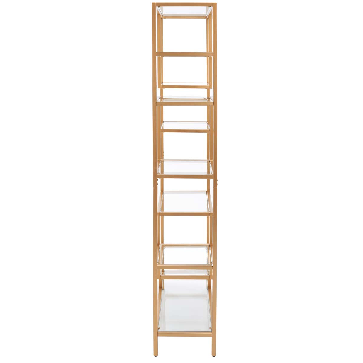 Ramie 10 Shelf Etagere | Safavieh - Gold