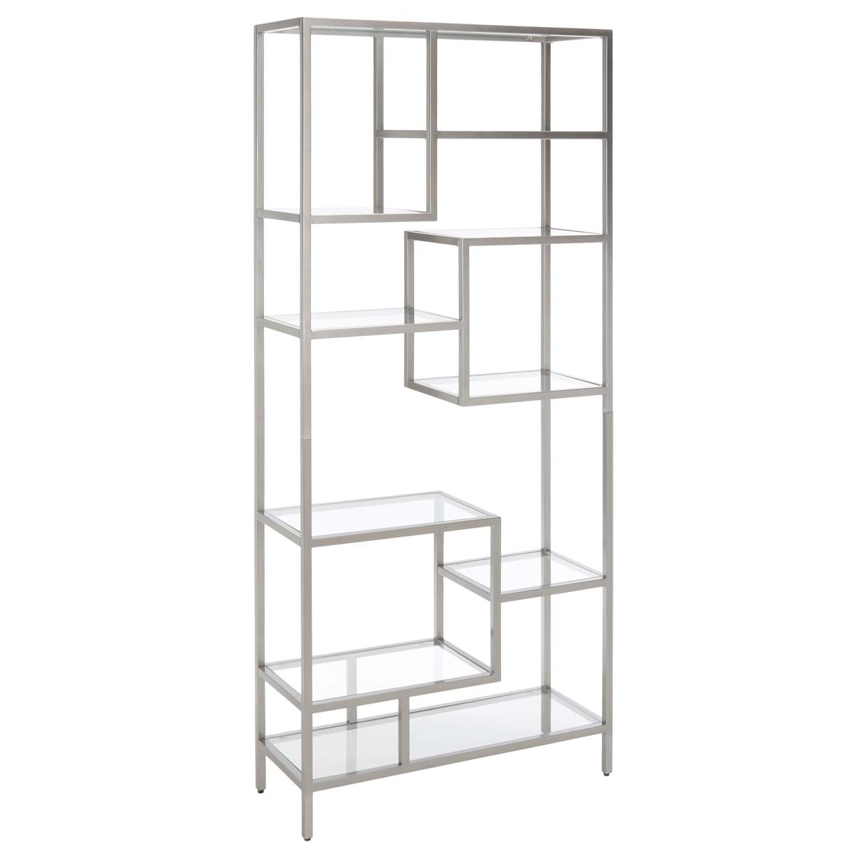 Ramie 10 Shelf Etagere | Safavieh - Silver