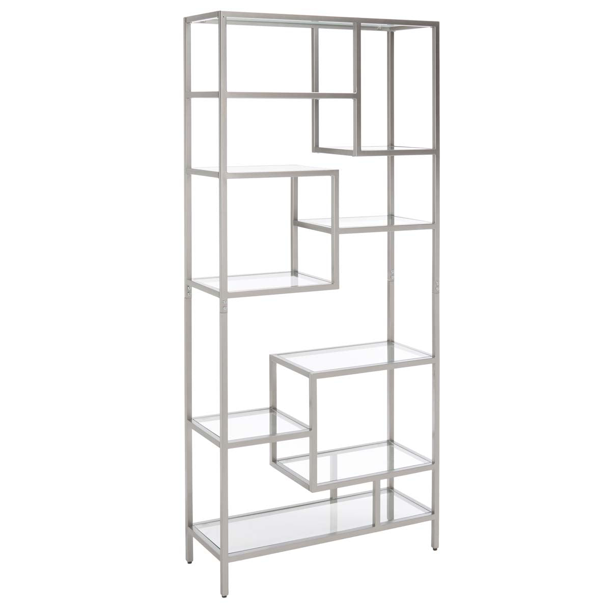 Ramie 10 Shelf Etagere | Safavieh - Silver