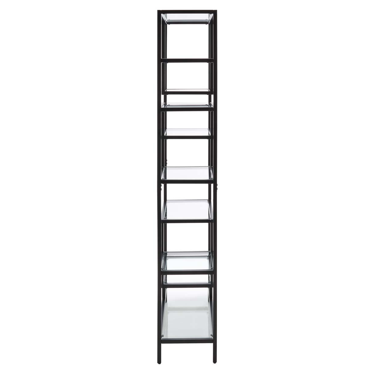 Ramie 10 Shelf Etagere | Safavieh - Matte Black