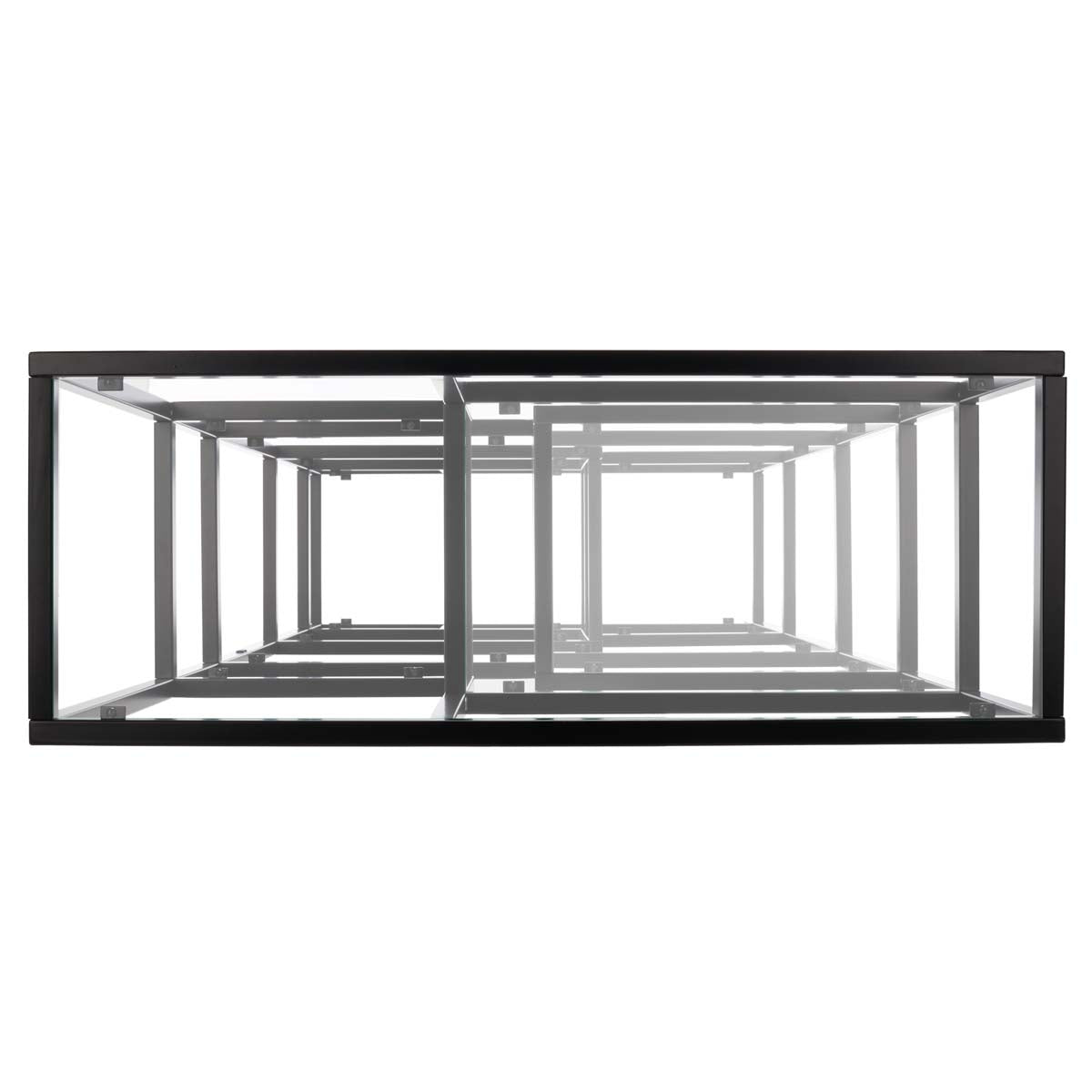 Ramie 10 Shelf Etagere | Safavieh - Matte Black