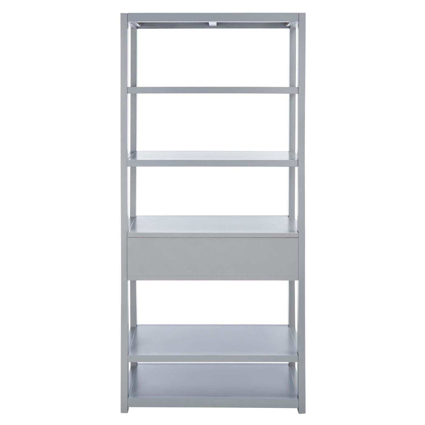 Johni 1 Drawer 5 Shelf Etagere | Safavieh - Grey