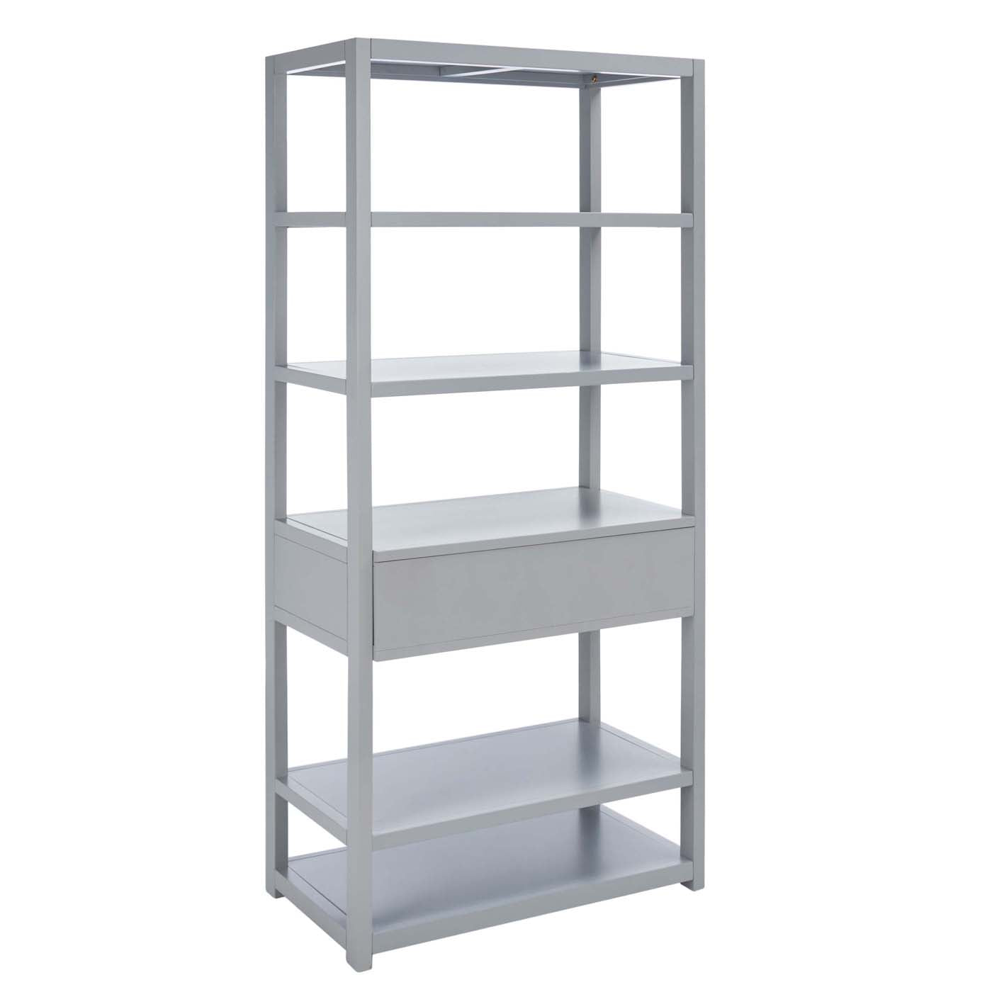 Johni 1 Drawer 5 Shelf Etagere | Safavieh - Grey