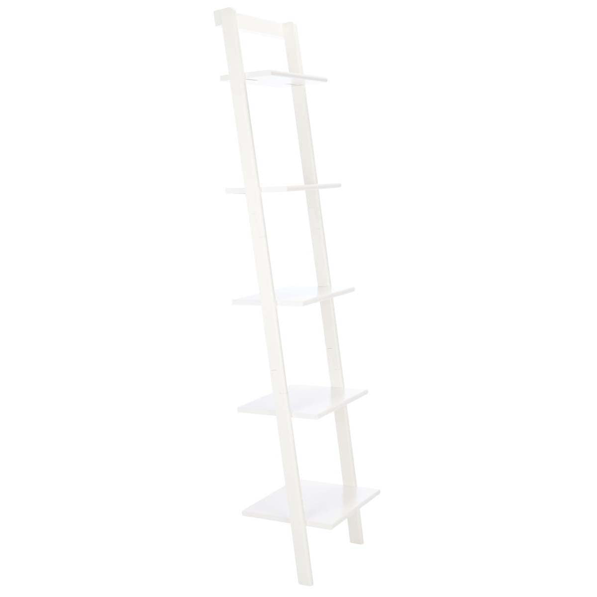 Allaire 5 Tier Leaning Etagere | Safavieh - White