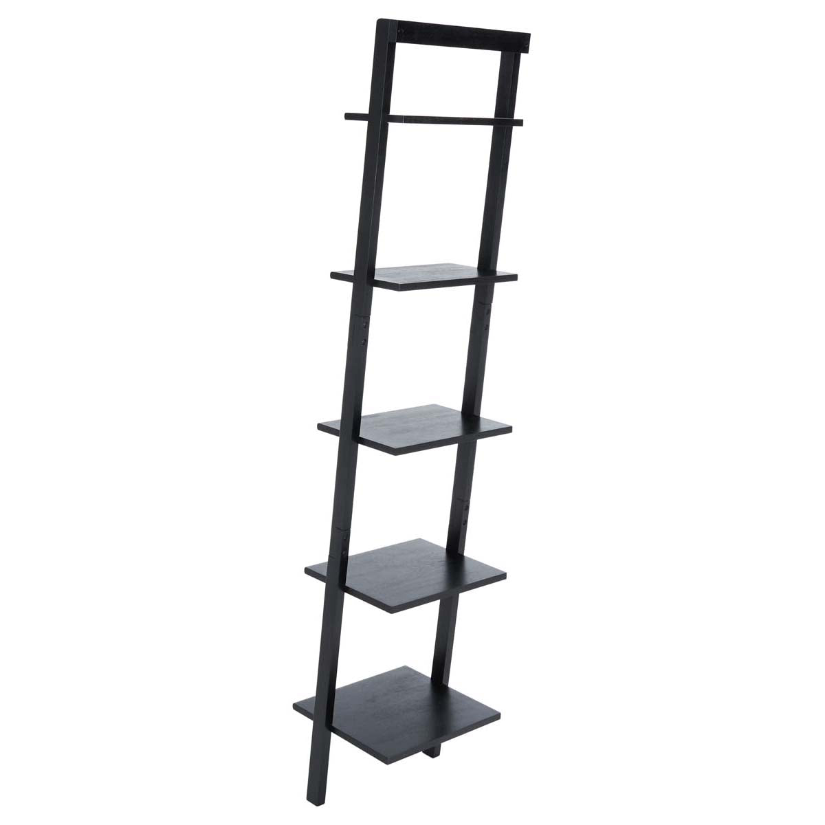 Allaire 5 Tier Leaning Etagere | Safavieh - Black