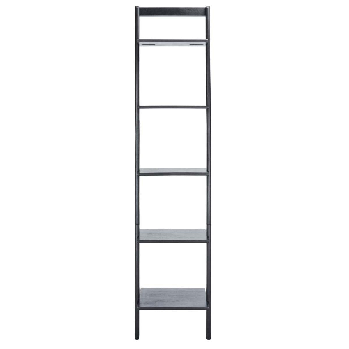 Allaire 5 Tier Leaning Etagere | Safavieh - Black