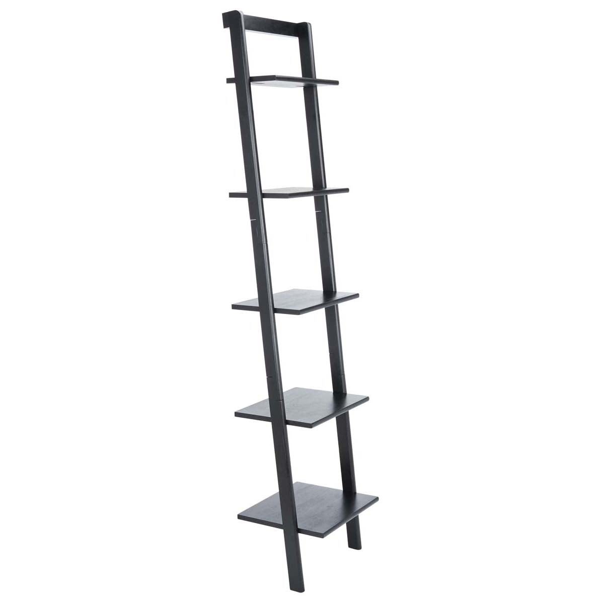 Allaire 5 Tier Leaning Etagere | Safavieh - Black