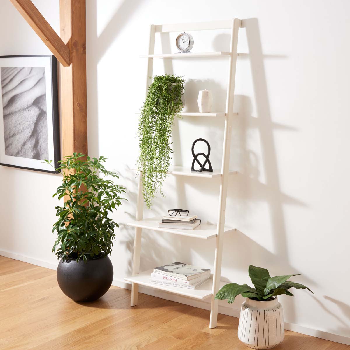 Cullyn 5 Tier Leaning Etagere-White