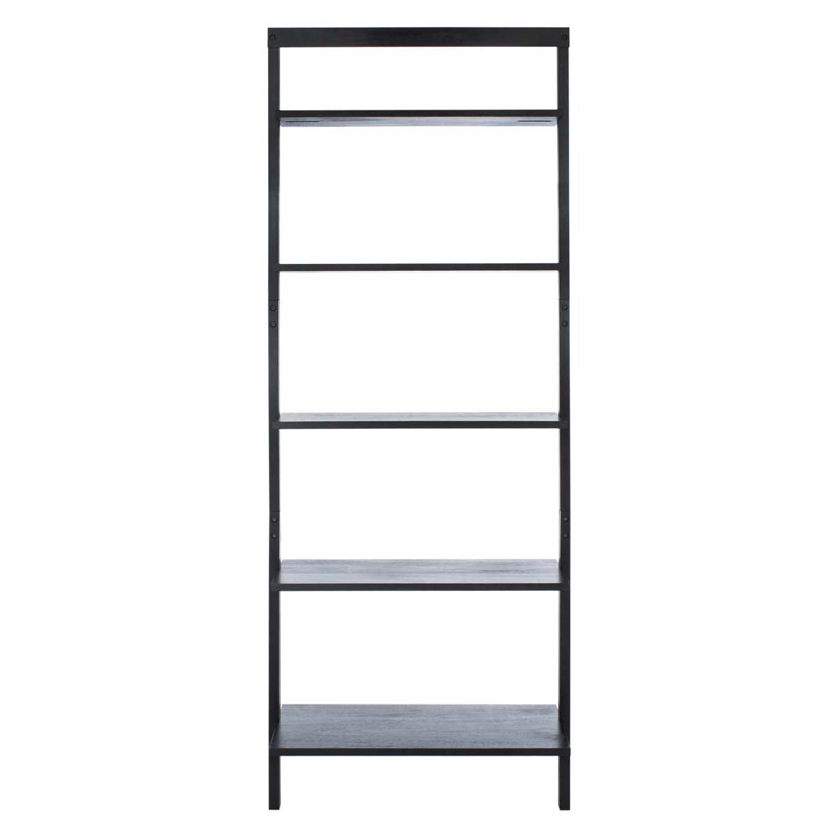 Cullyn 5 Tier Leaning Etagere | Safavieh - Black