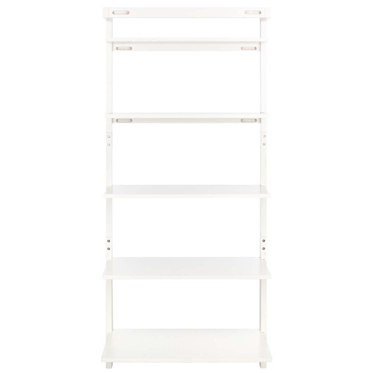 Beauregard 5 Tier Leaning Etagere | Safavieh - White