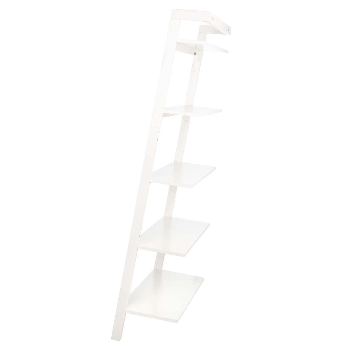 Beauregard 5 Tier Leaning Etagere | Safavieh - White