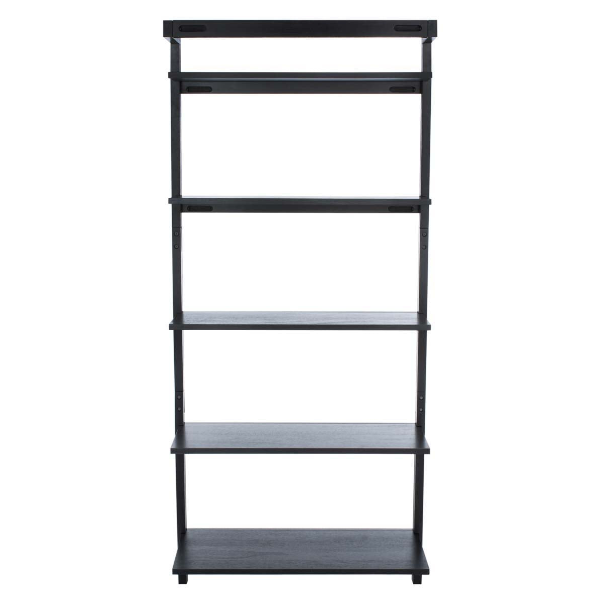 Beauregard 5 Tier Leaning Etagere | Safavieh - Black