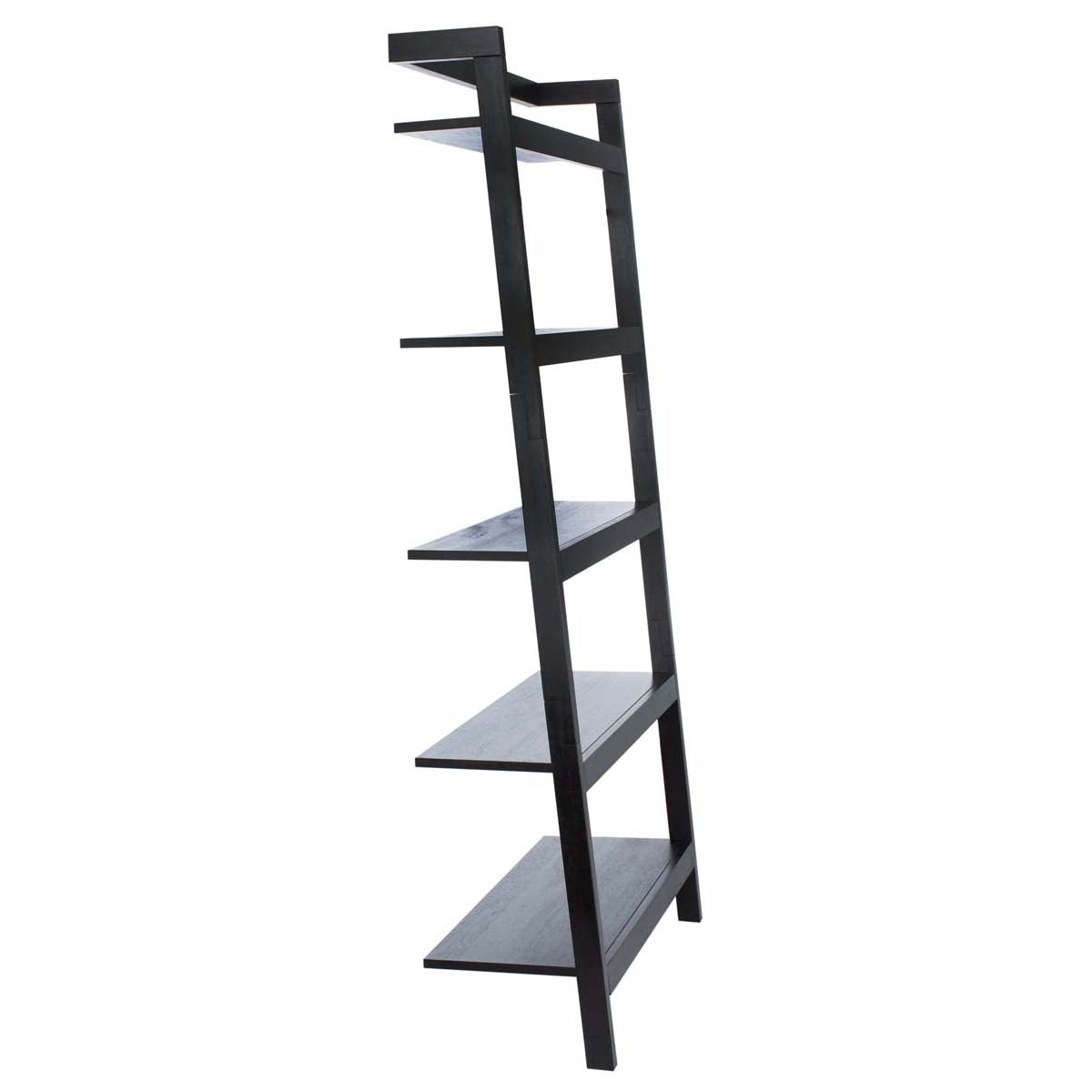 Beauregard 5 Tier Leaning Etagere | Safavieh - Black