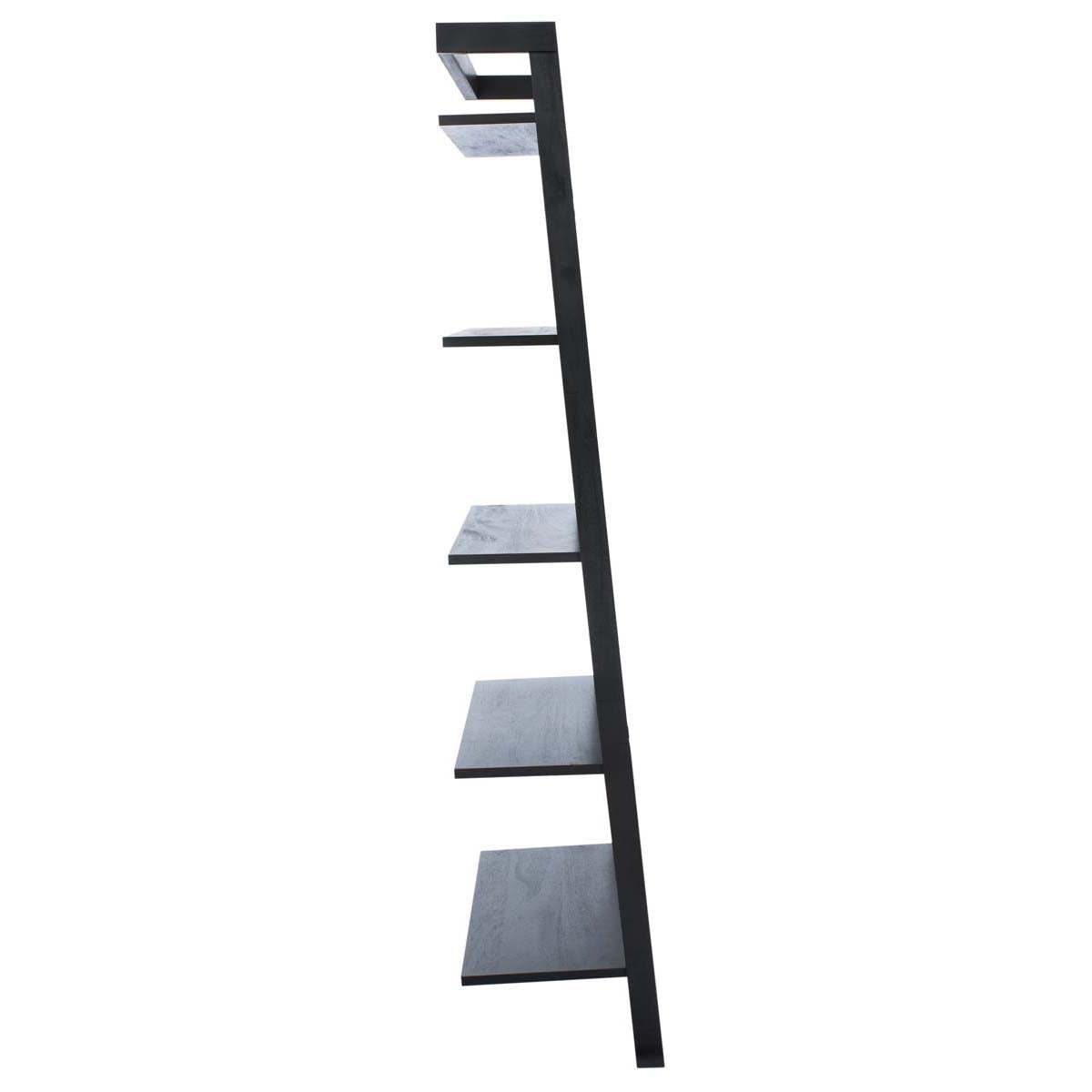 Beauregard 5 Tier Leaning Etagere | Safavieh - Black