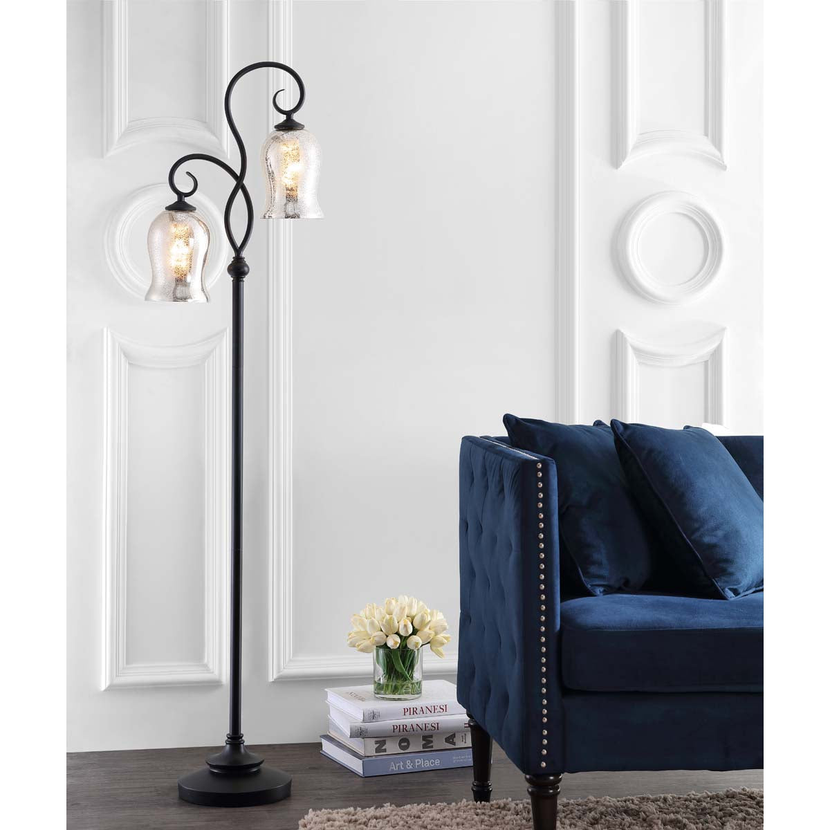 Safavieh Claudia Floor Lamp, FLL4058 - Black