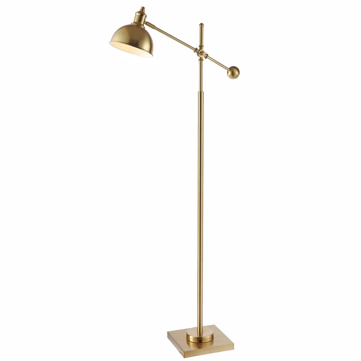 Safavieh Dagen Floor Lamp, FLL4073 - Brass Gold