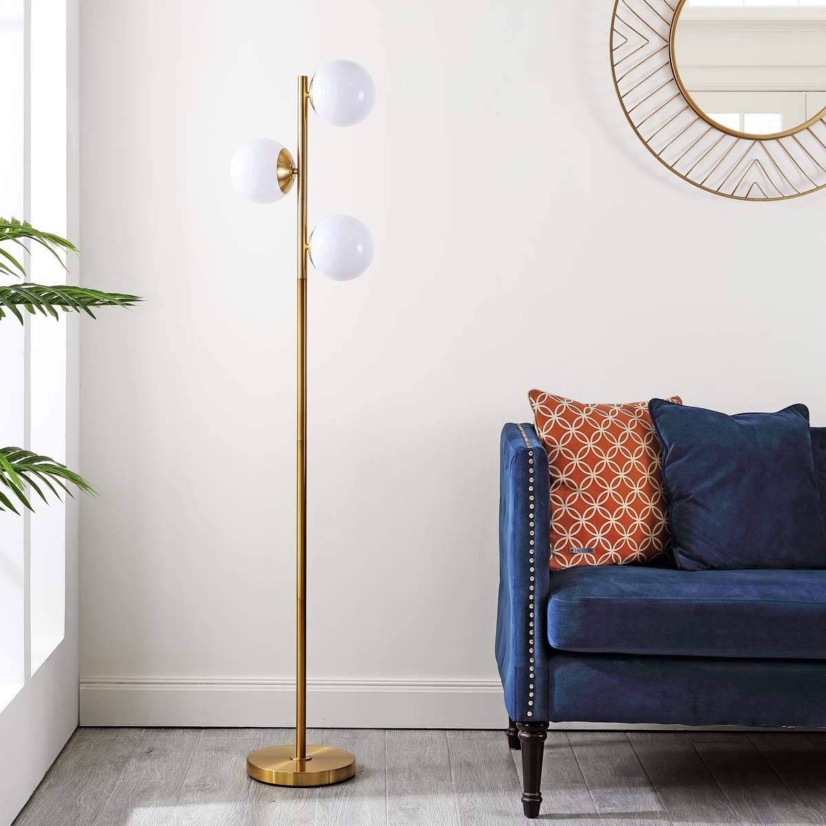 Safavieh Devlyn Floor Lamp , FLL4104 - Gold