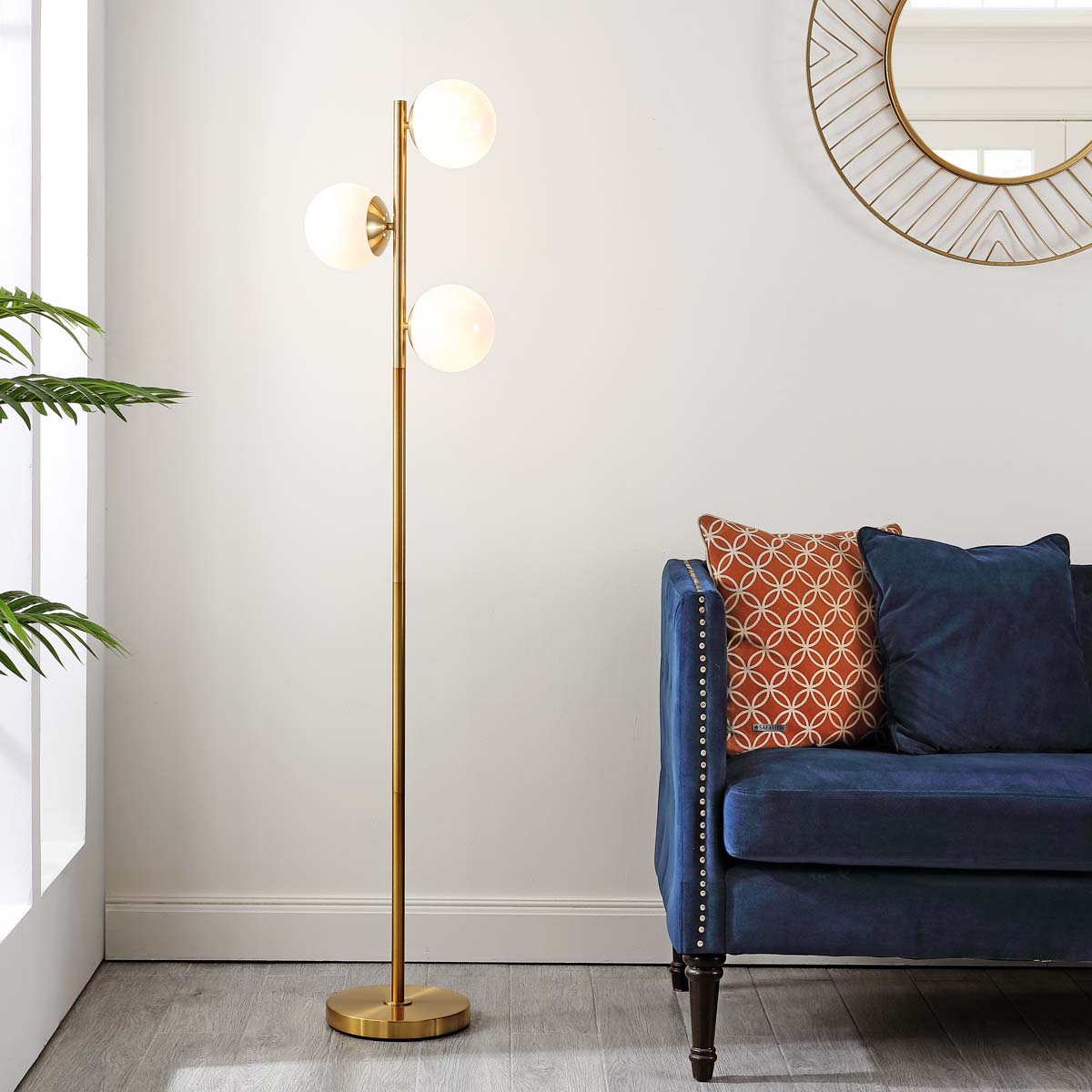 Safavieh Devlyn Floor Lamp , FLL4104 - Gold