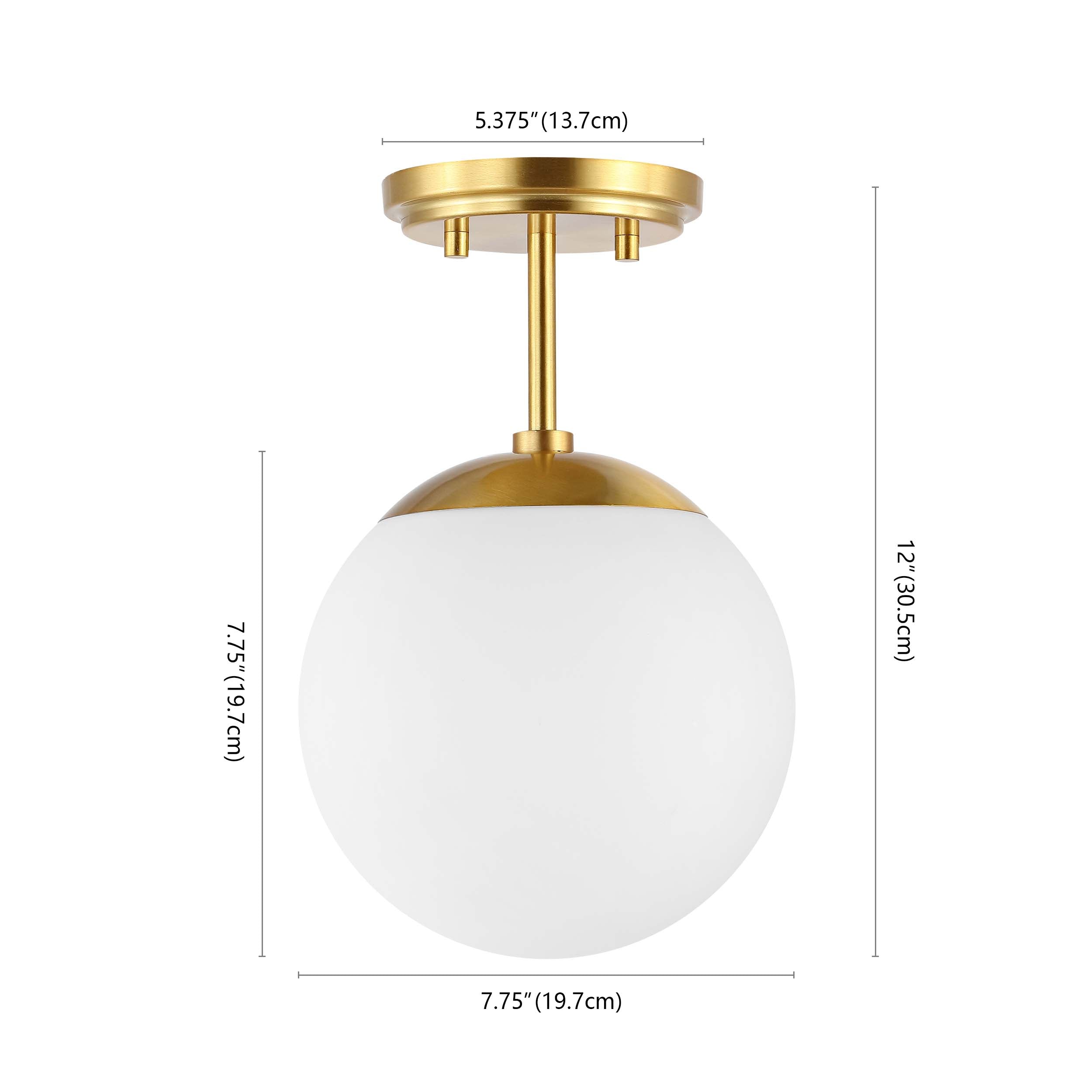 Safavieh Catori Flush Mount , FLU4097 - Brass