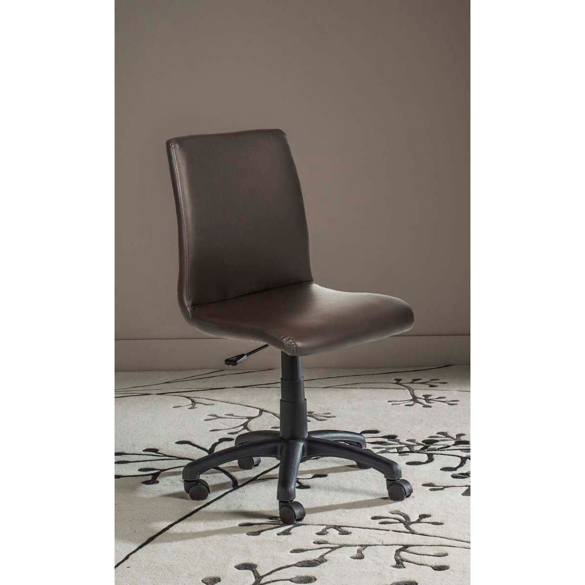 Hal Desk Chair | Safavieh - FOX8501 - Brown