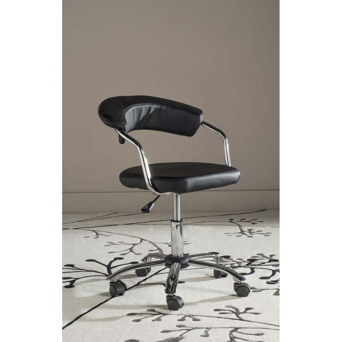 Pier Desk Chair | Safavieh - FOX8502 - Black