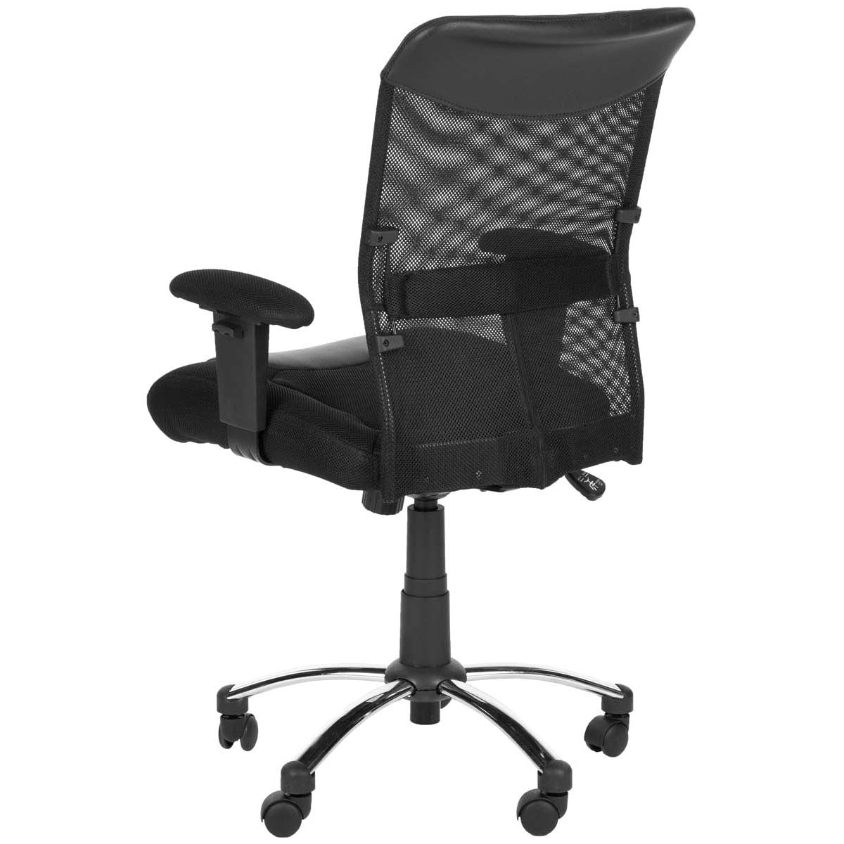 Bernard Desk Chair | Safavieh - FOX8508 - Black