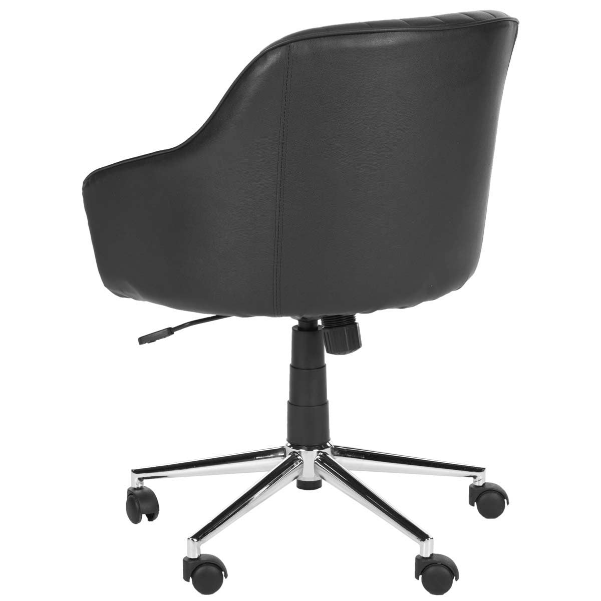 Hilda Desk Chair | Safavieh - FOX8509 - Black