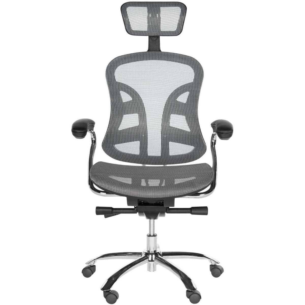 Jarlan Desk Chair | Safavieh - FOX8515 - Grey