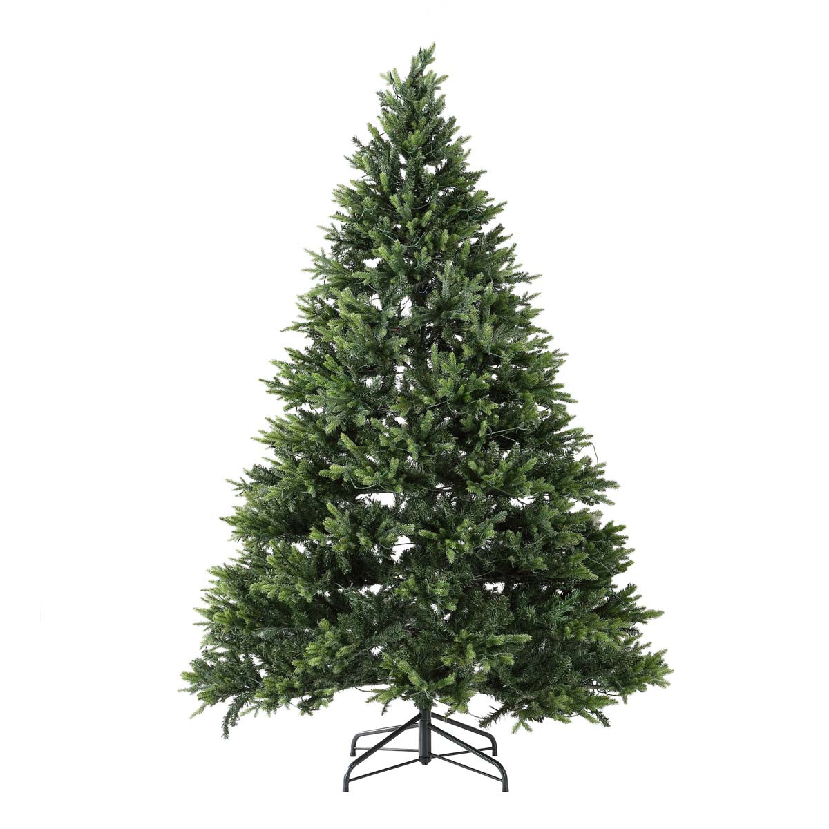 7.5 Ft Pre-Lit Artificial Christmas Tree | Safavieh - FXP2015 - Green