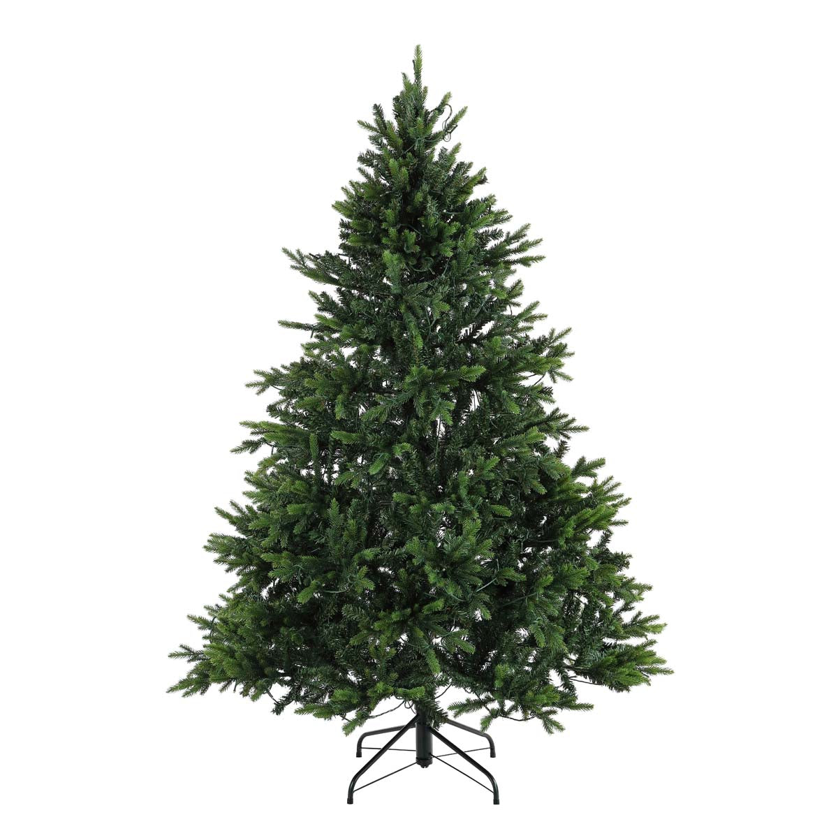 5.5 Ft Pre-Lit Artificial Christmas Tree | Safavieh - FXP2018 - Green