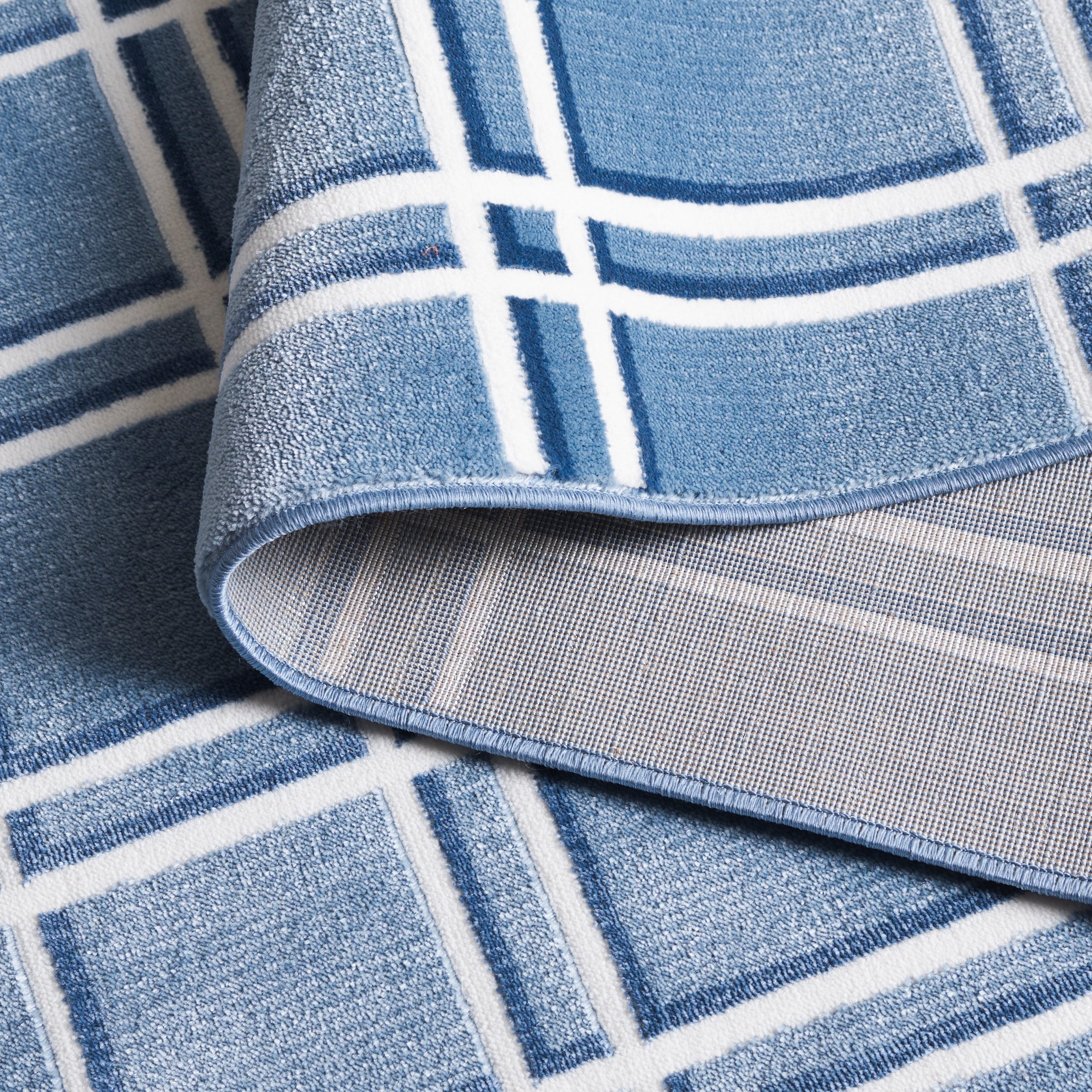 Blue / Ivory