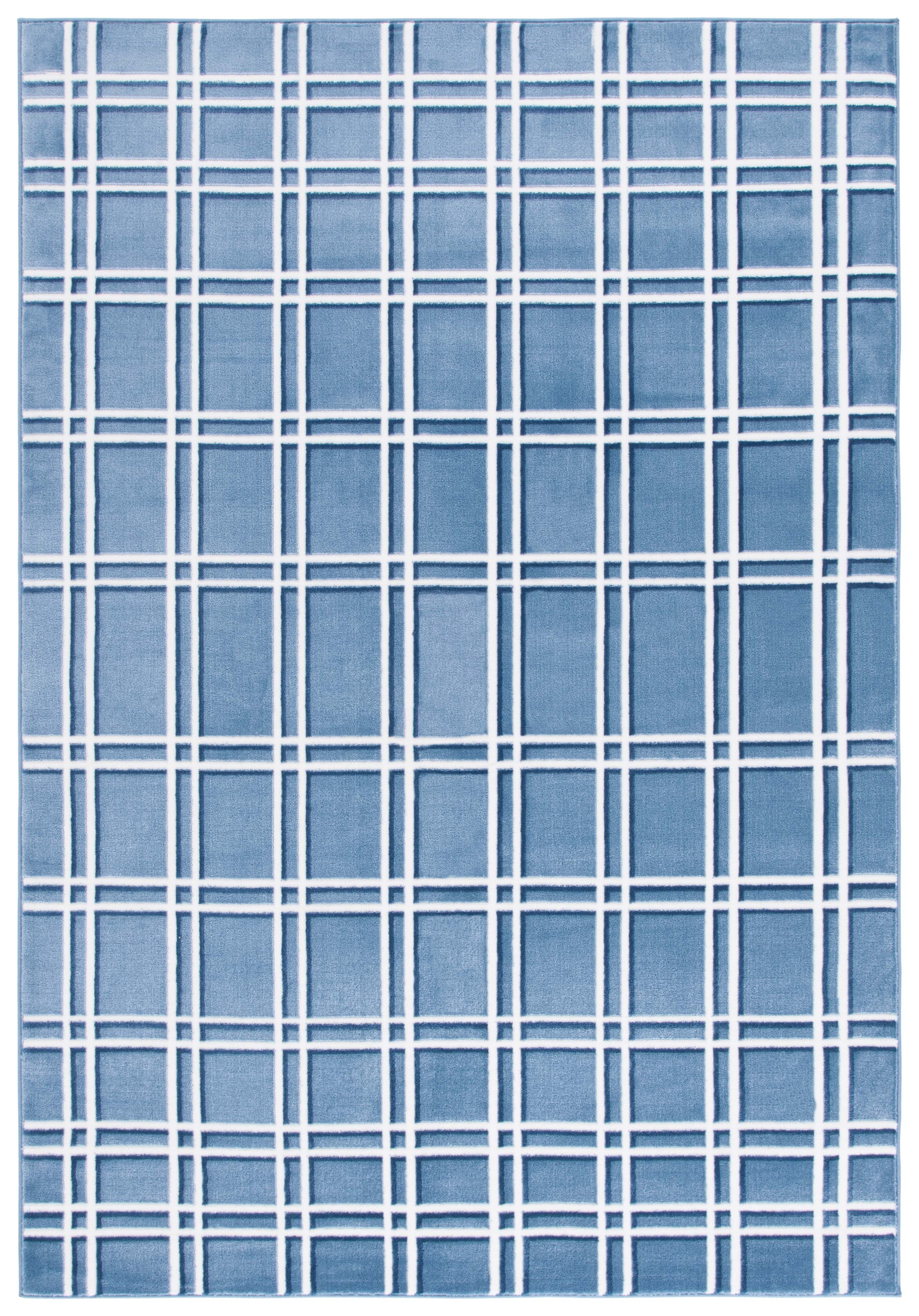 Blue / Ivory