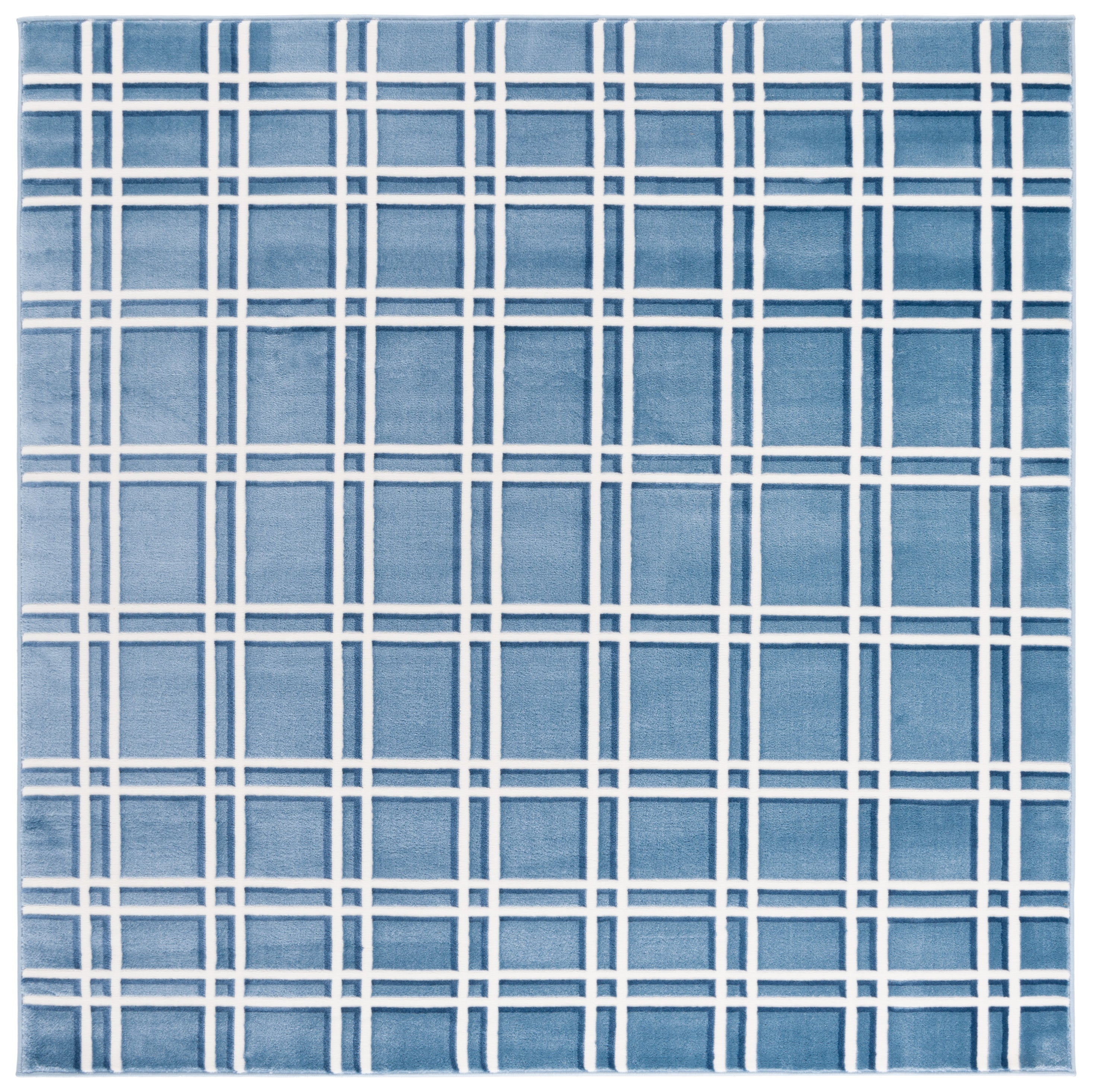 Blue / Ivory