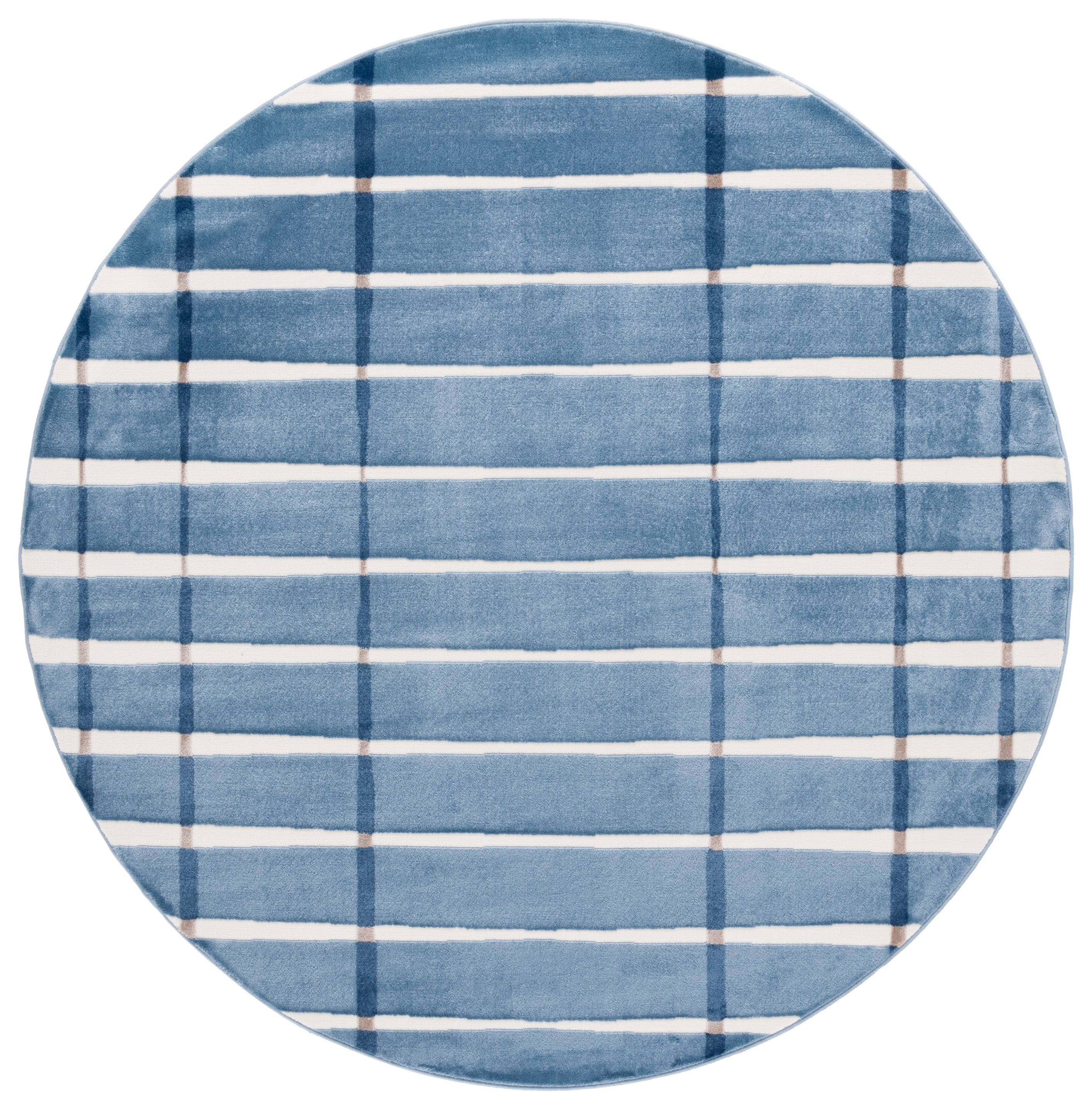 Blue / Ivory