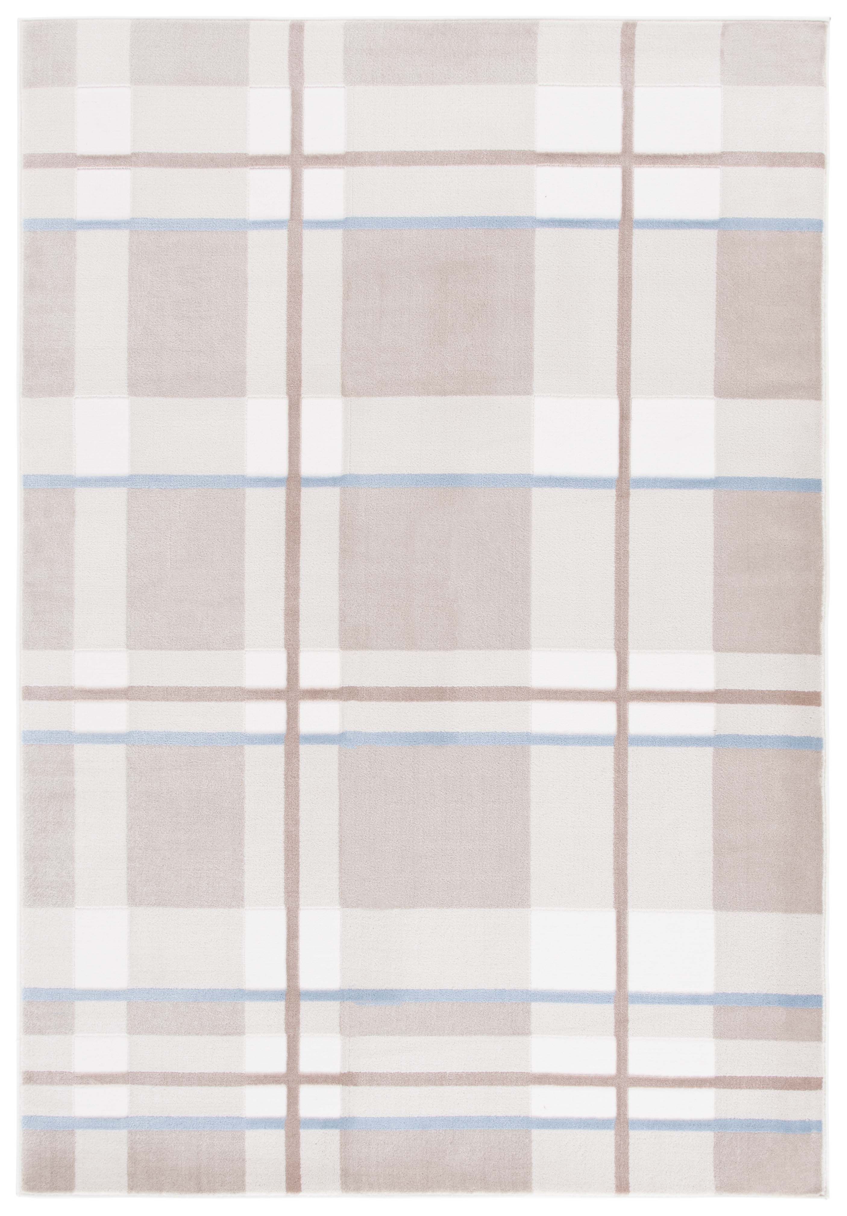 Beige / Light Blue