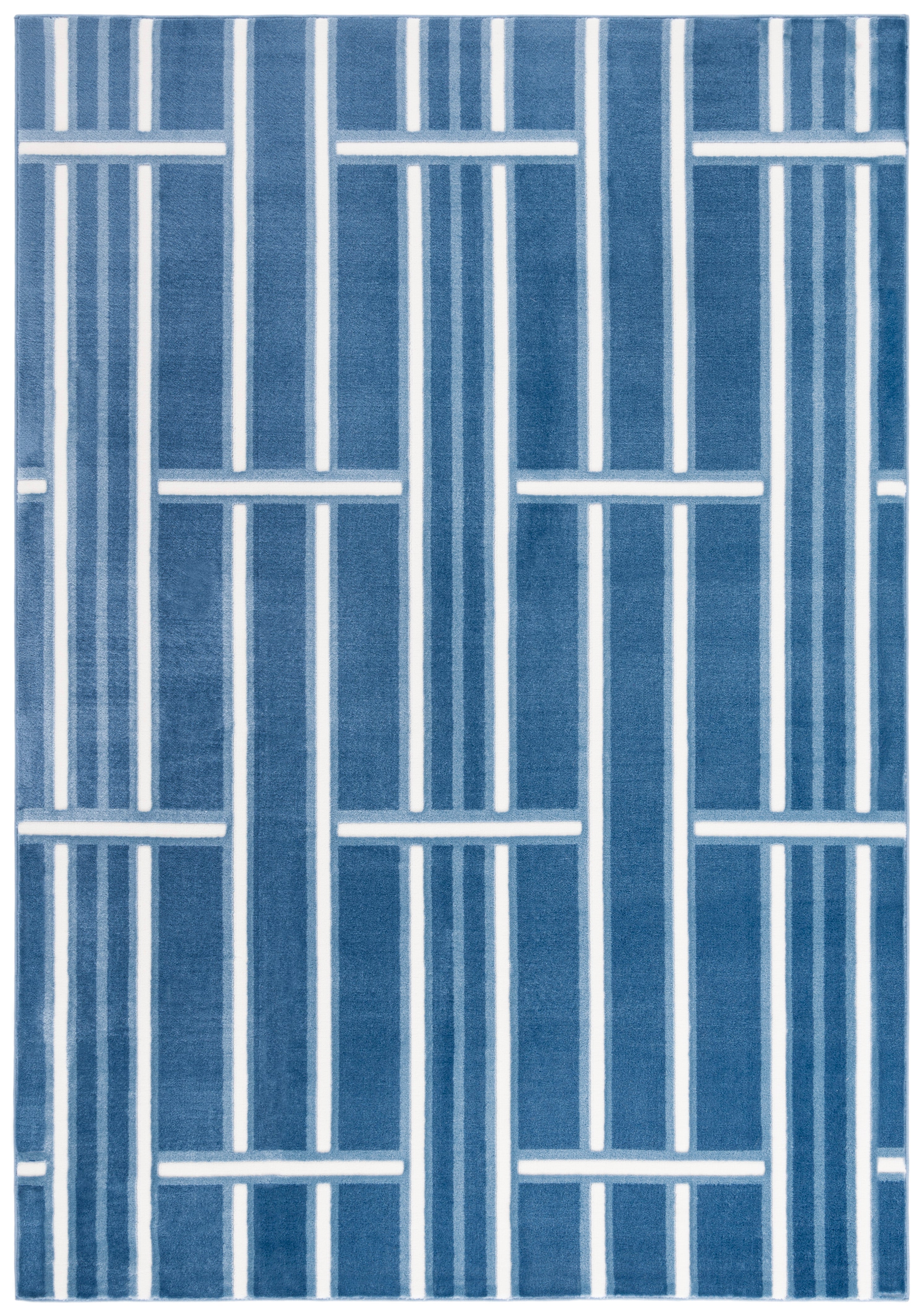 Blue / Ivory