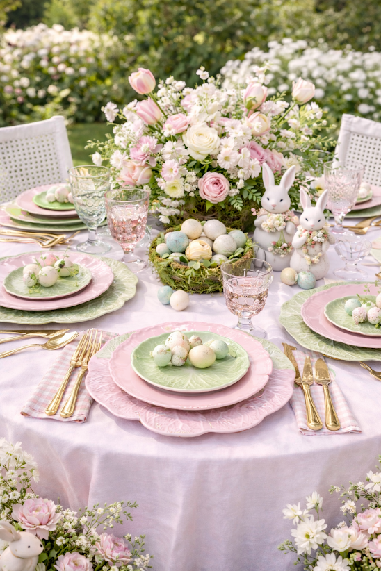 Soft Green Green Cabbage Charger